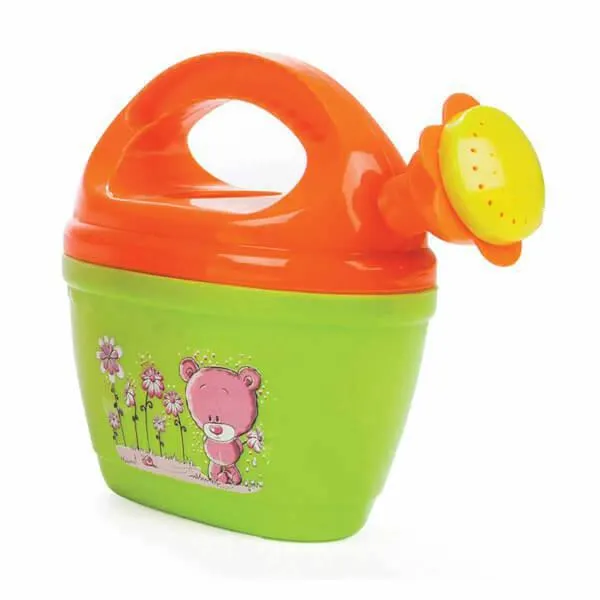 Locsolókanna - zöld-narancssárga