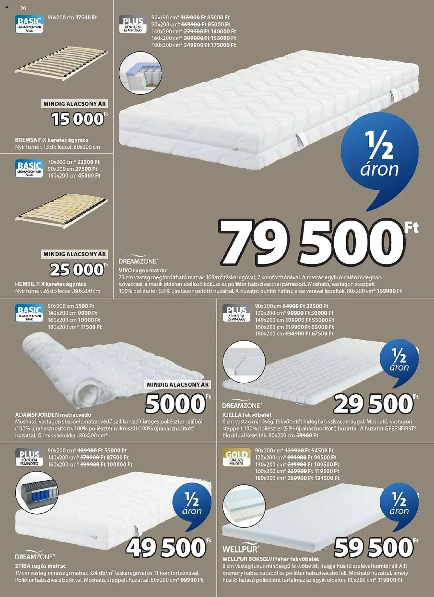 Katalógus JYSK akciós újság március 4.-tól április 7.-ig 2026. - Oldal 20