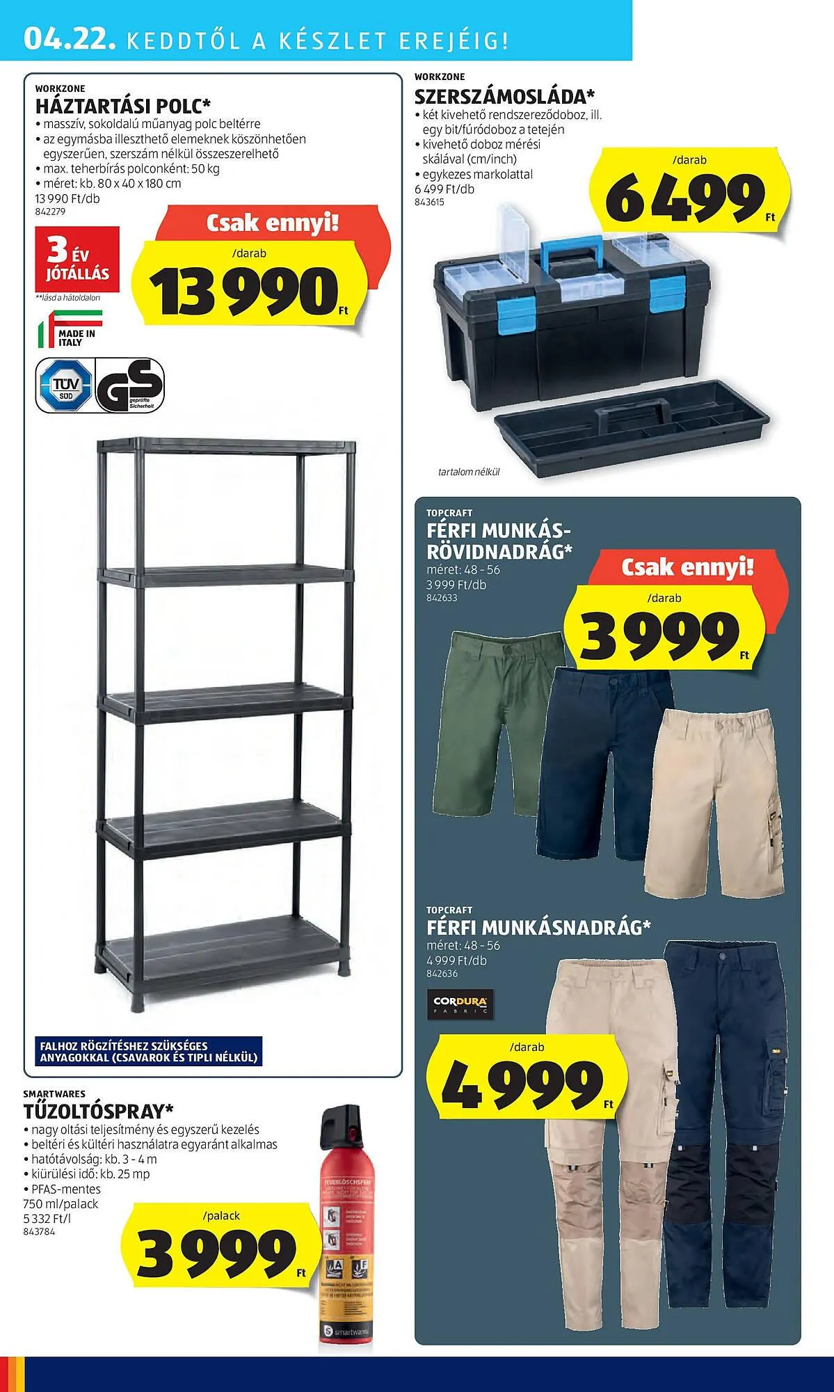 Katalógus ALDI akciós újság április 17.-tól április 23.-ig 2025. - Oldal 44