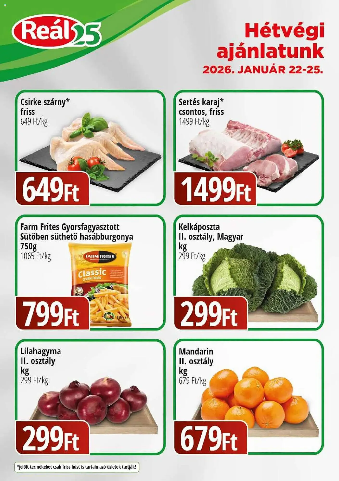 Real akciós újság - 1