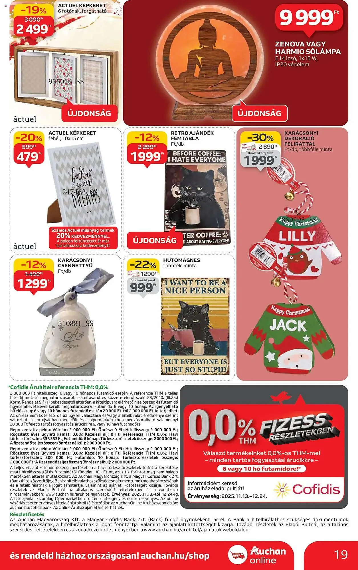 Katalógus Auchan akciós újság november 13.-tól december 24.-ig 2025. - Oldal 19