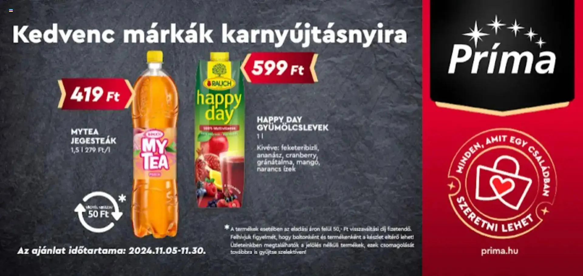 Katalógus Príma akciós újság november 5.-tól november 30.-ig 2024. - Oldal 2