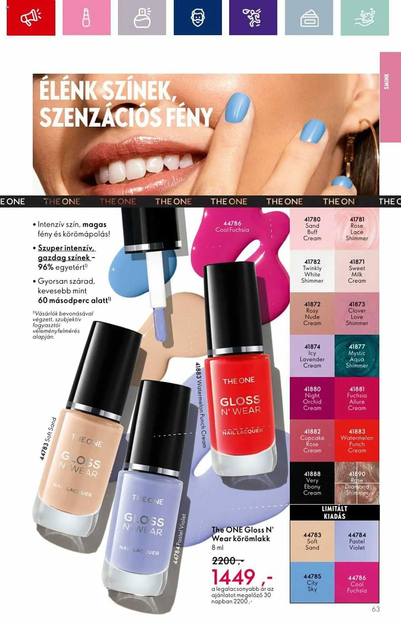 Katalógus Oriflame akciós újság augusztus 30.-tól szeptember 19.-ig 2023. - Oldal 63