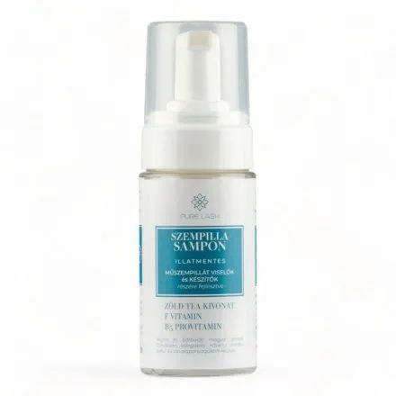 Illatmentes szempillasampon haboló flakonban - 100 ml