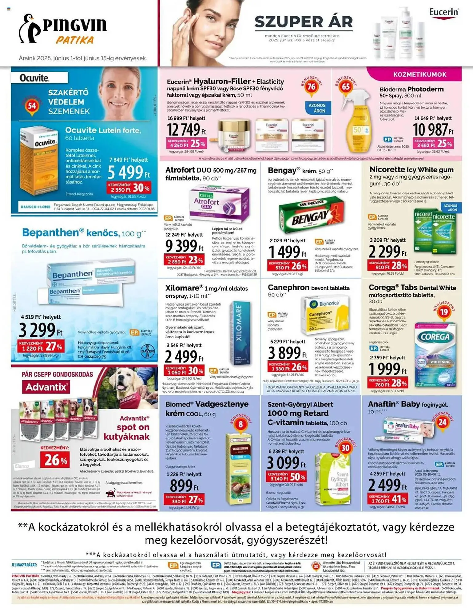 Katalógus Pingvin Patika akciós újság június 1.-tól június 15.-ig 2025. - Oldal 4