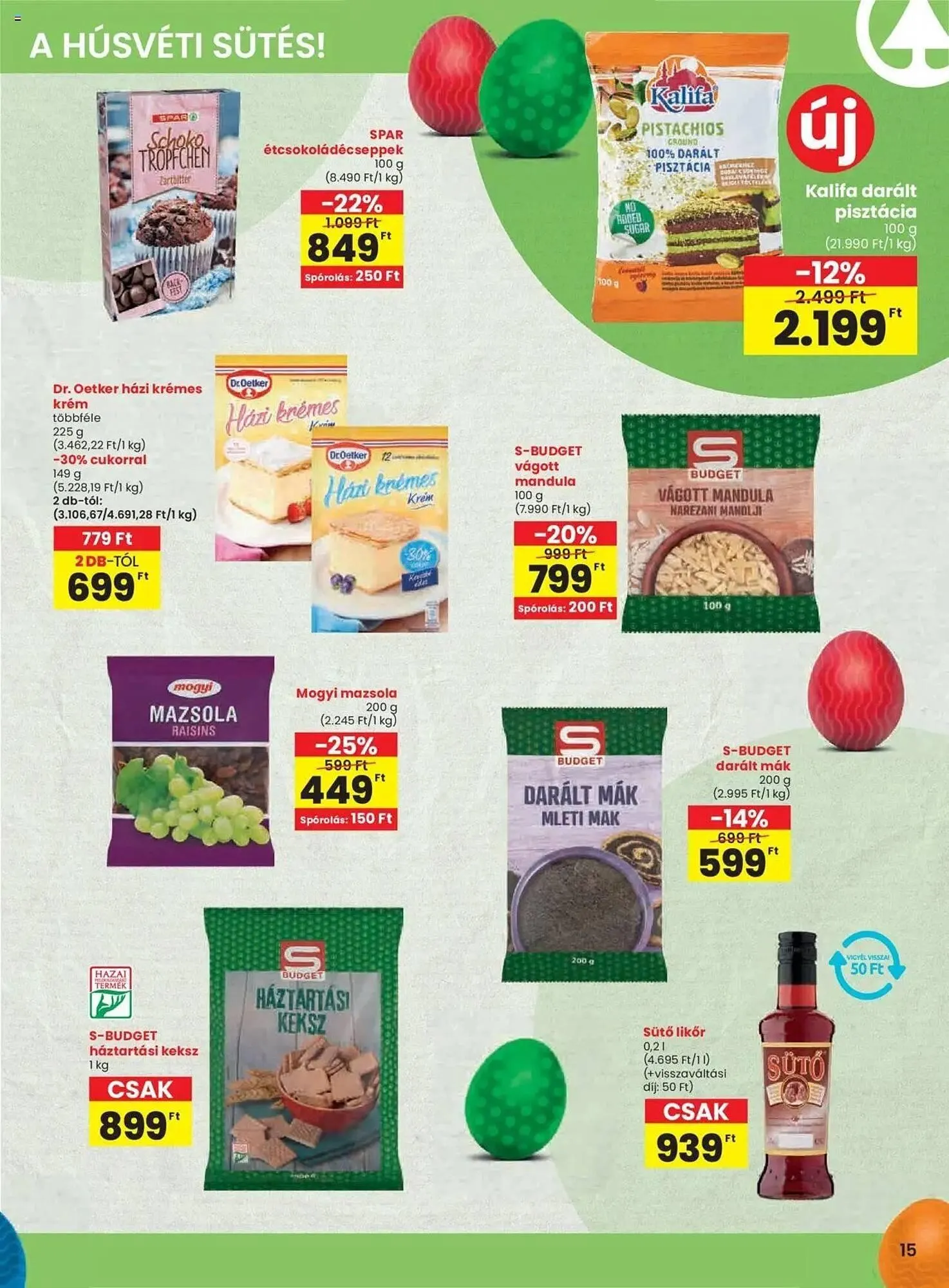 Katalógus Spar akciós újság április 10.-tól április 22.-ig 2025. - Oldal 15