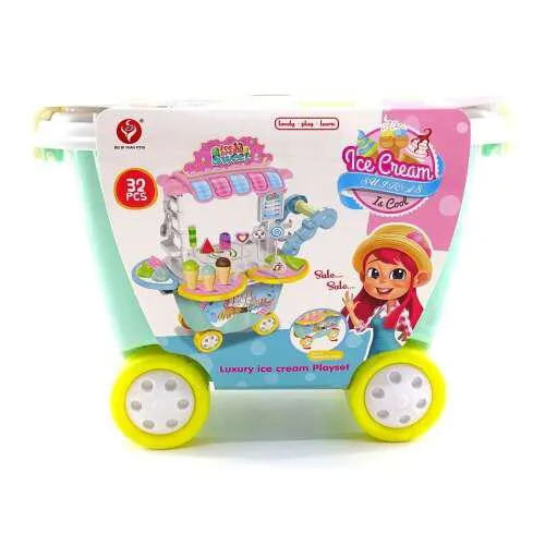 Fagyis kocsi dobozban szett - 82436