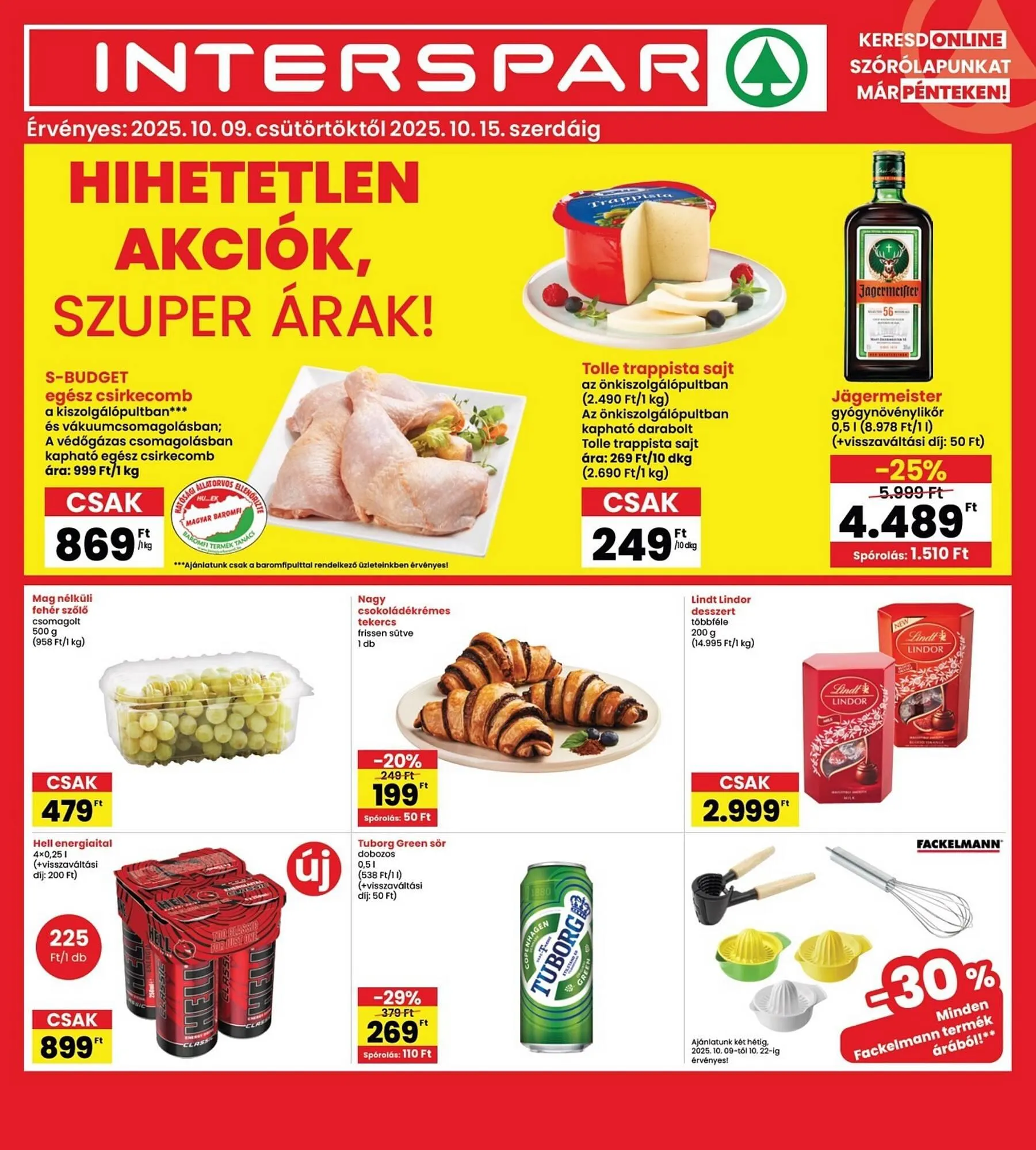 Interspar akciós újság - 1