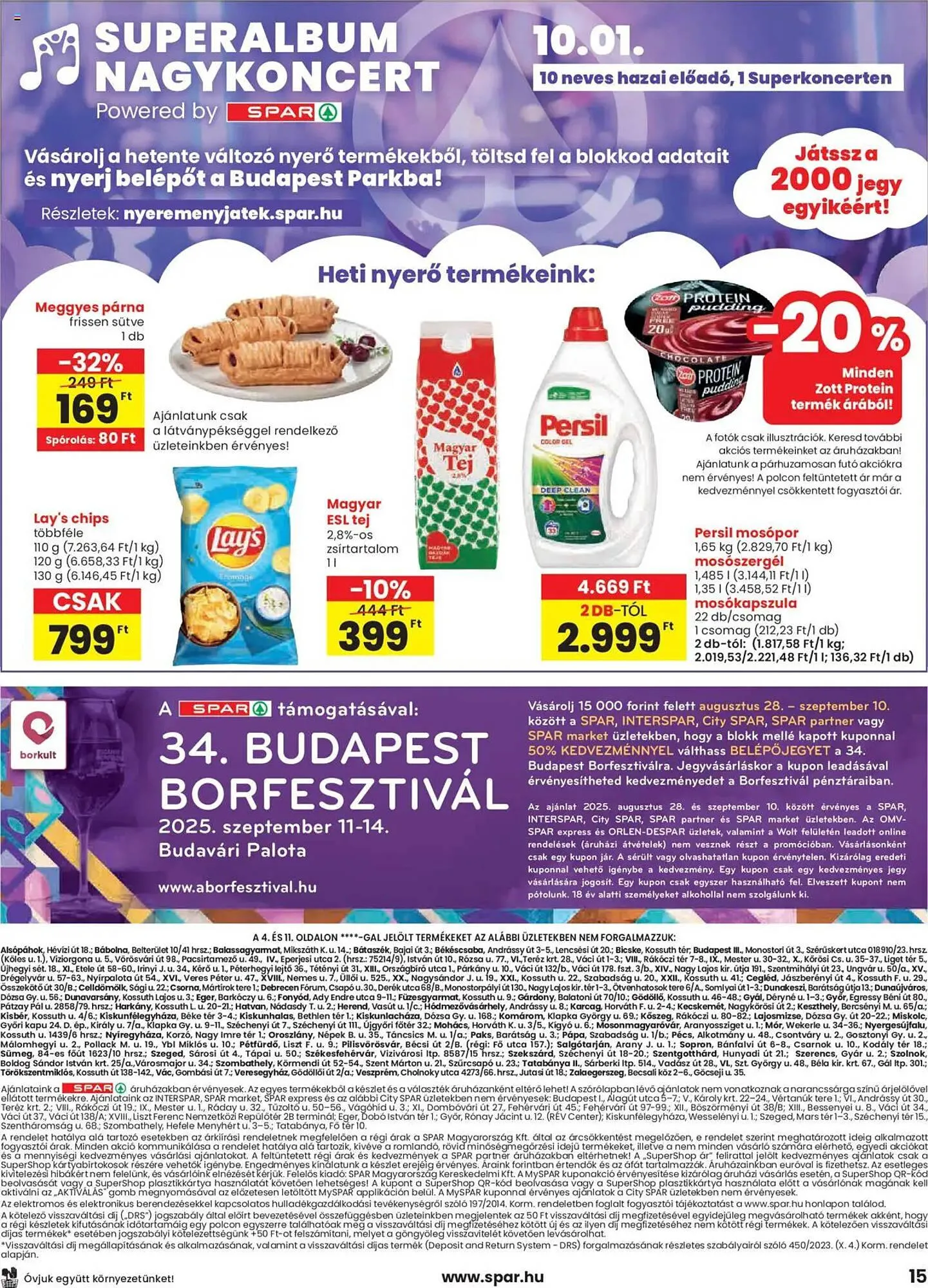 Katalógus Spar akciós újság szeptember 4.-tól szeptember 10.-ig 2025. - Oldal 15