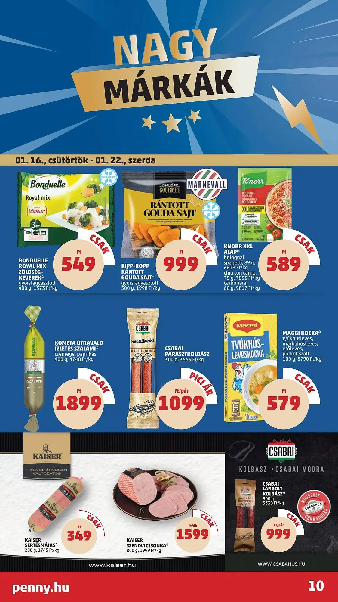 Katalógus PENNY akciós újság január 16.-tól január 22.-ig 2025. - Oldal 10