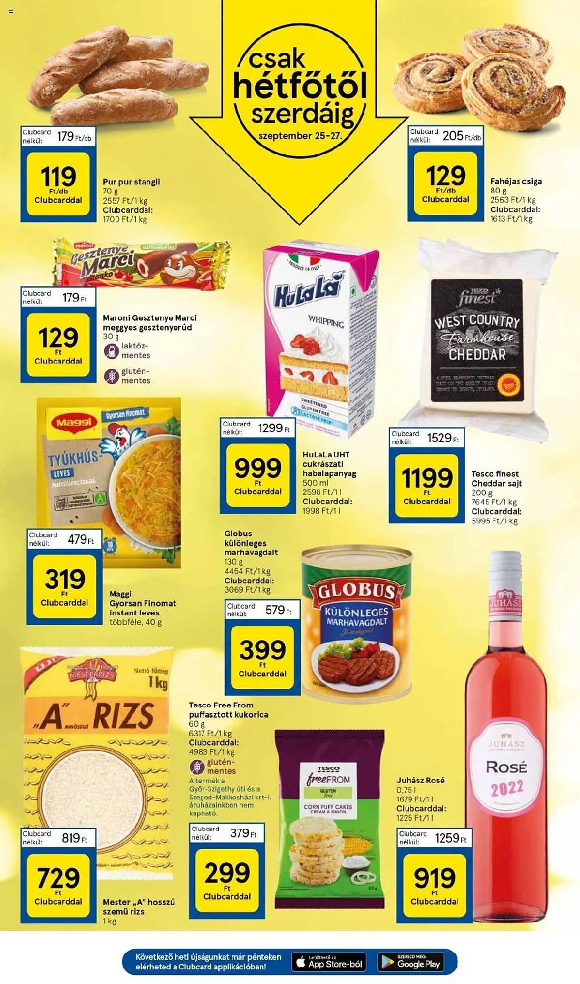 Katalógus Tesco Szupermarket akciós újság szeptember 21.-tól szeptember 27.-ig 2023. - Oldal 3