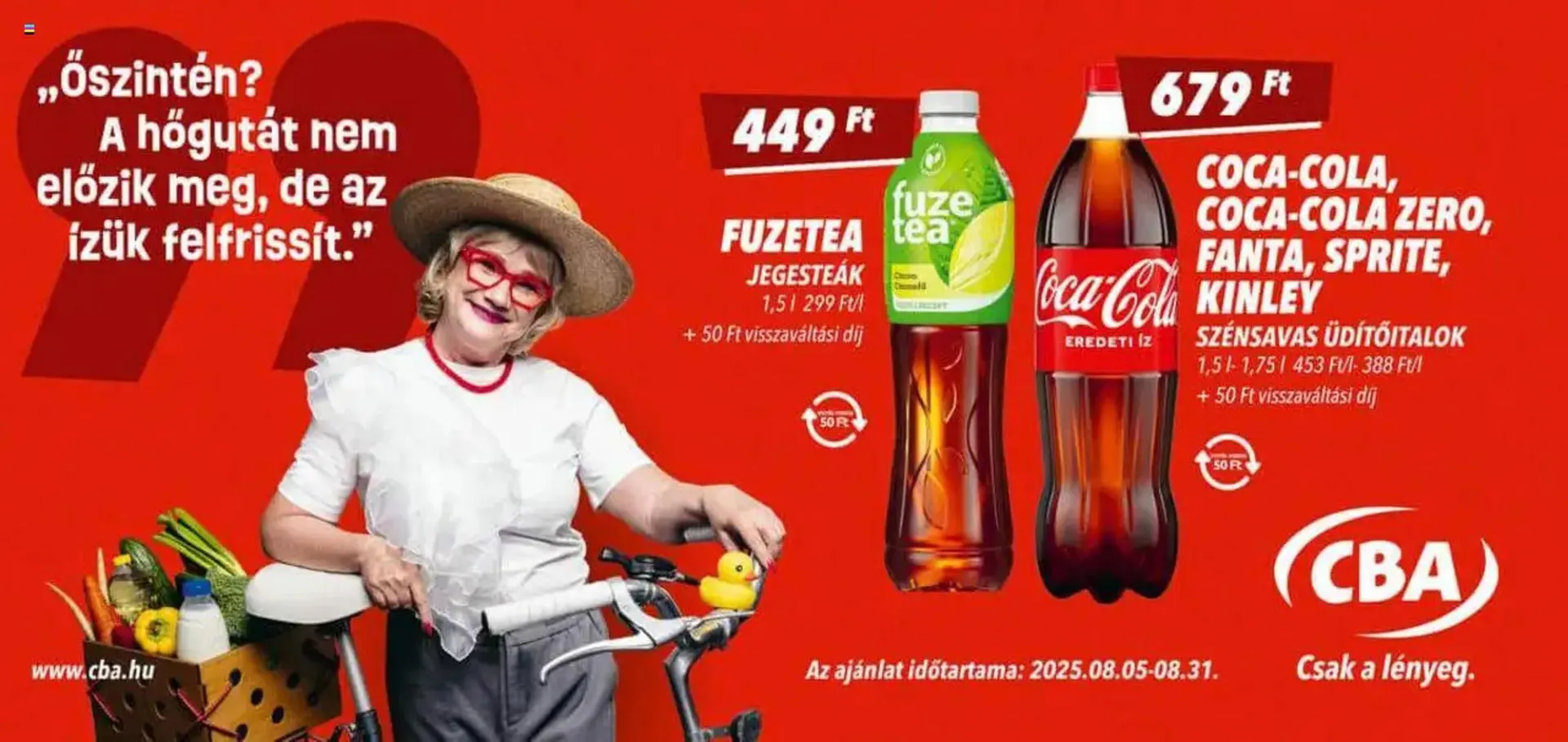 Katalógus CBA akciós újság augusztus 5.-tól augusztus 31.-ig 2025. - Oldal 3