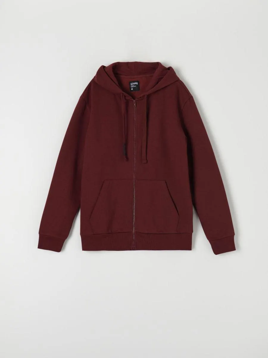 Basic cipzáras, kapucnis felső