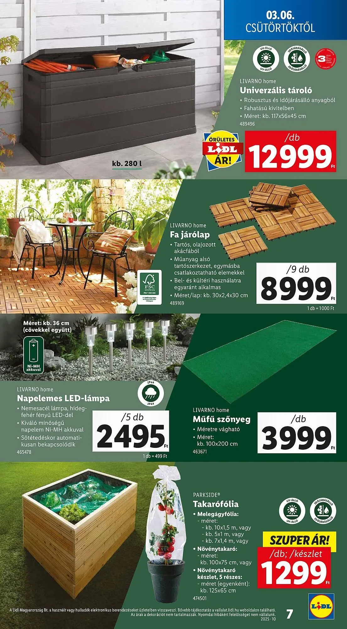 Katalógus Lidl akciós újság március 6.-tól március 19.-ig 2025. - Oldal 7