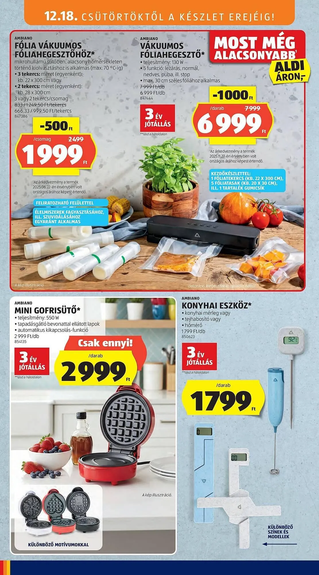 Katalógus ALDI akciós újság december 18.-tól december 18.-ig 2025. - Oldal 6