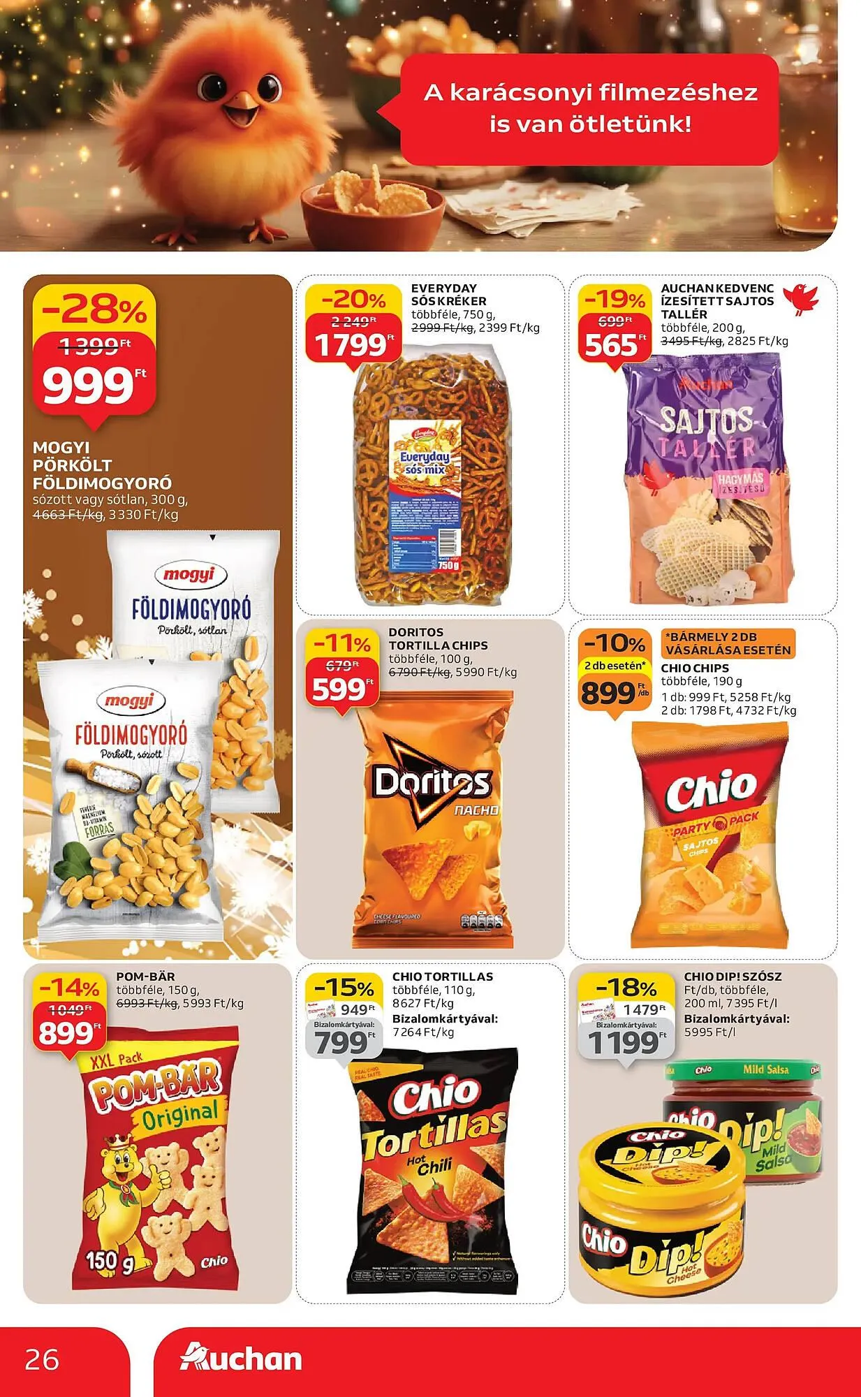 Katalógus Auchan akciós újság december 18.-tól december 24.-ig 2025. - Oldal 26