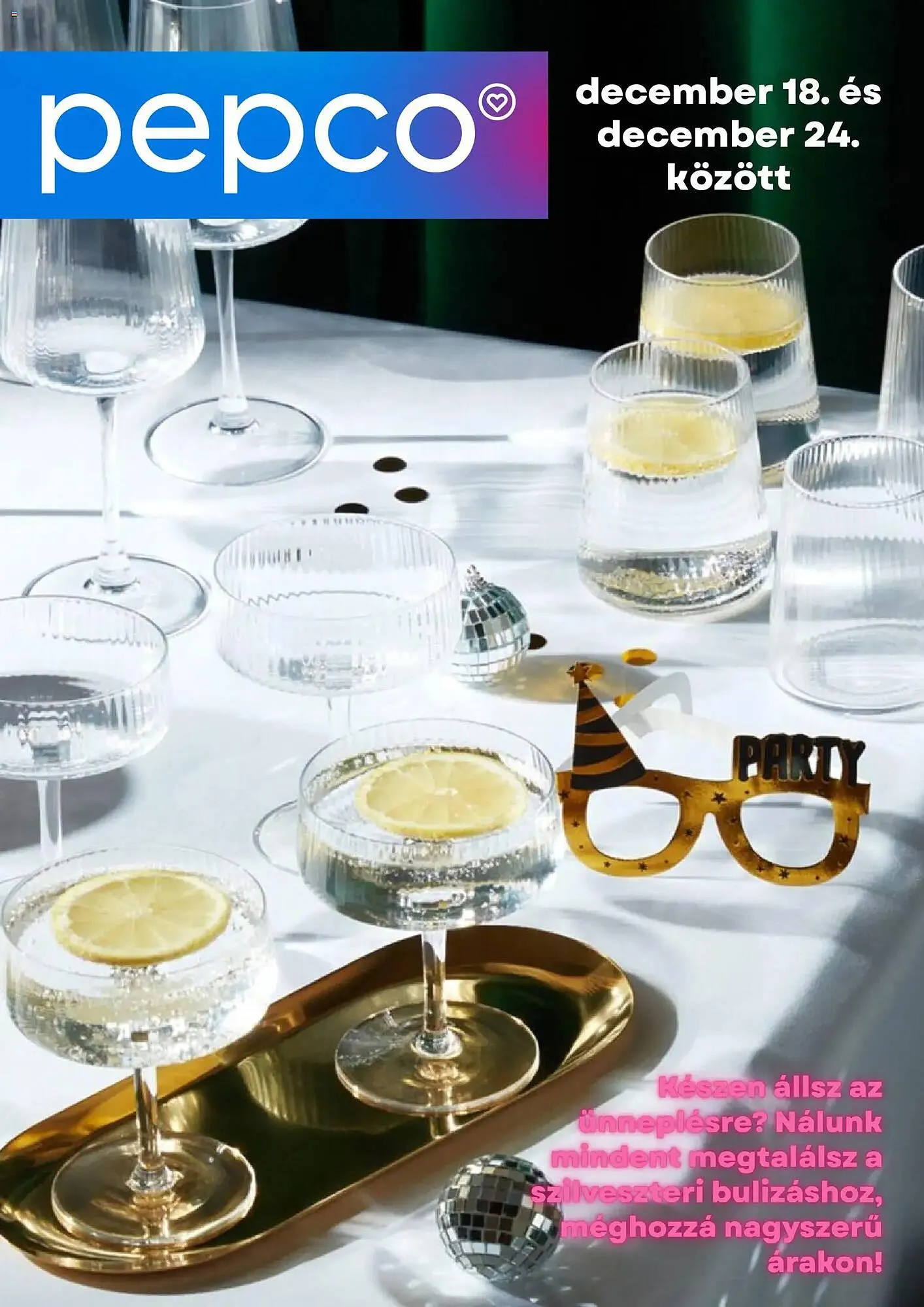 Katalógus Pepco akciós újság december 18.-tól december 24.-ig 2025. - Oldal 1