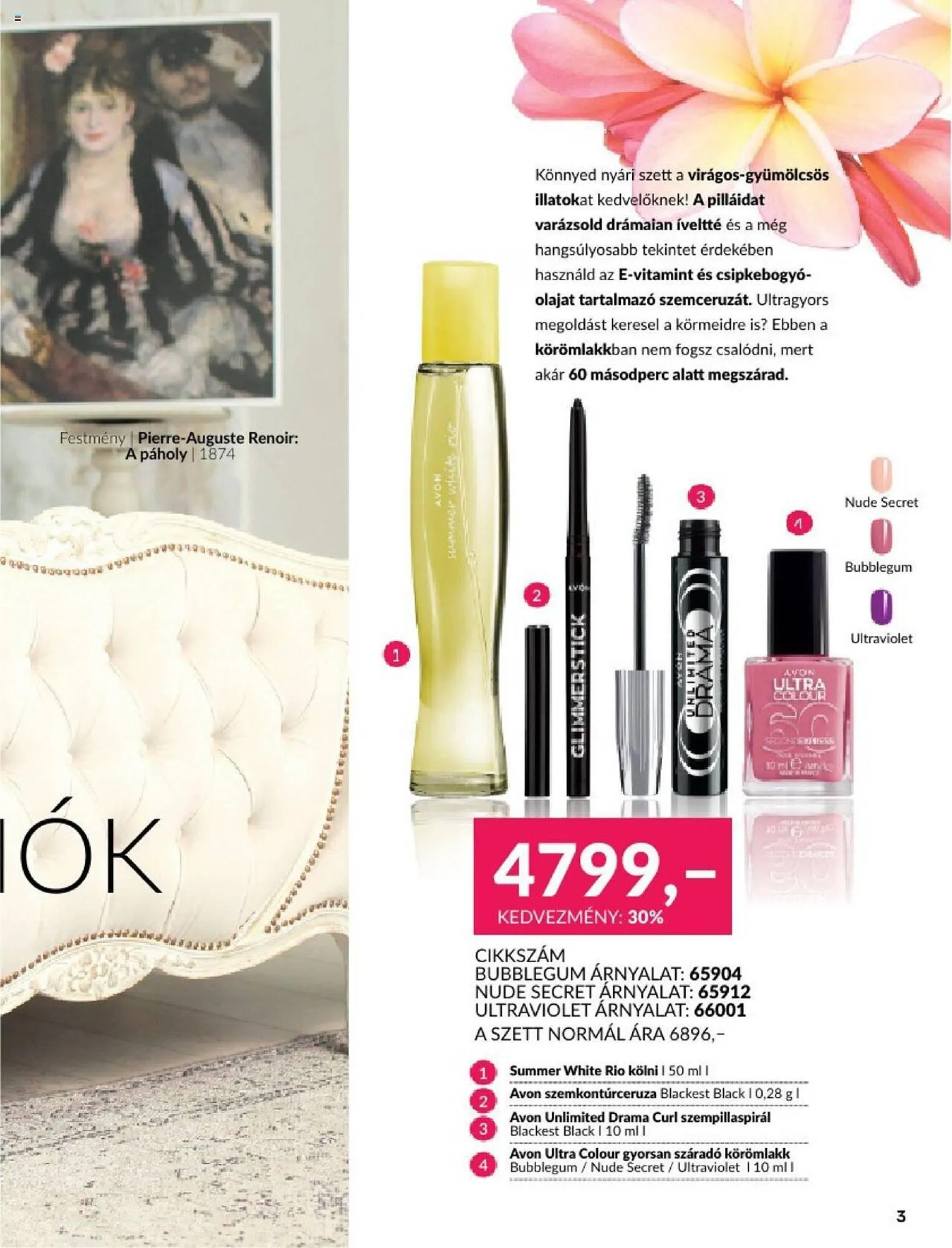 Katalógus AVON akciós újság augusztus 1.-tól augusztus 31.-ig 2023. - Oldal 3
