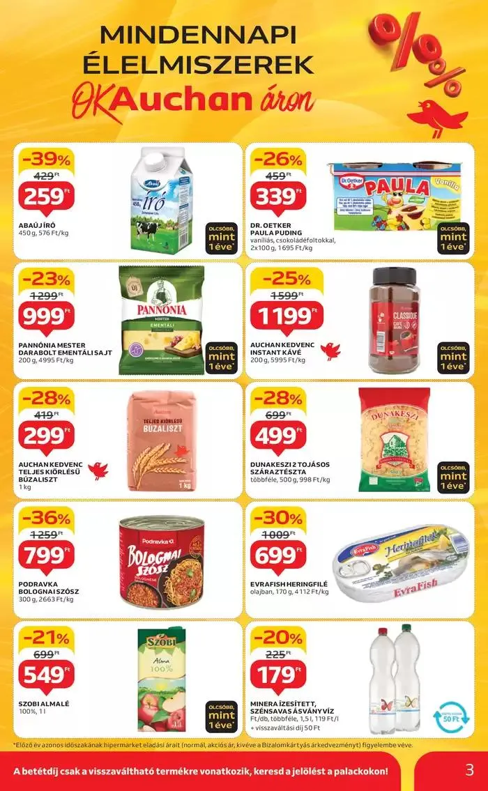 Katalógus Catalog Auchan január 6.-tól január 15.-ig 2025. - Oldal 3