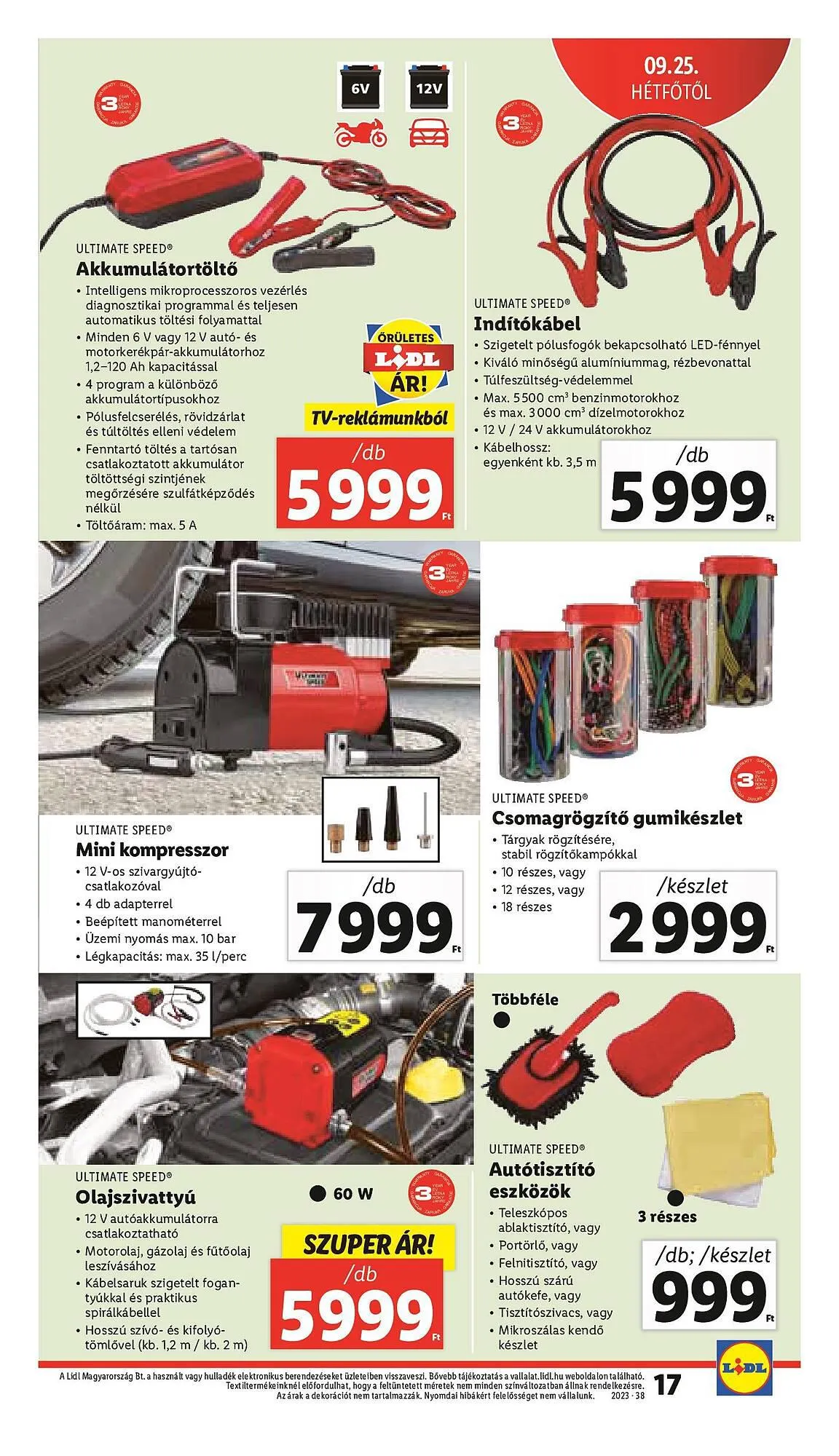 Katalógus Lidl akciós újság szeptember 21.-tól szeptember 27.-ig 2023. - Oldal 17