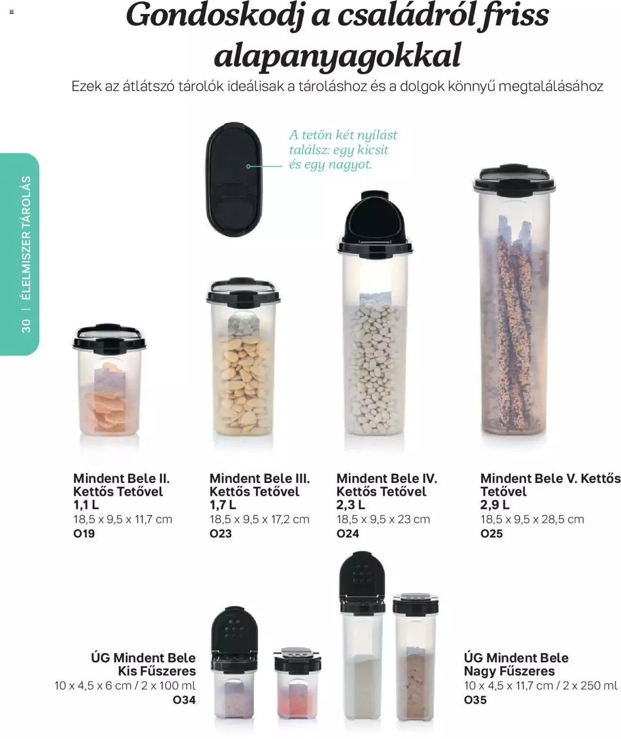 Katalógus Tupperware - Tavaszi-nyári katalógus március 7.-tól december 31.-ig 2023. - Oldal 30