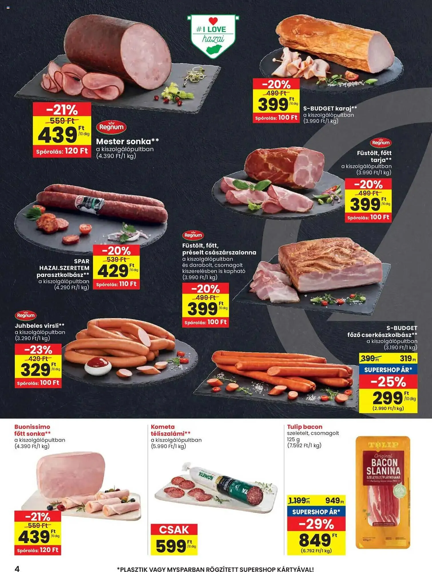 Katalógus Spar akciós újság július 31.-tól augusztus 6.-ig 2025. - Oldal 4