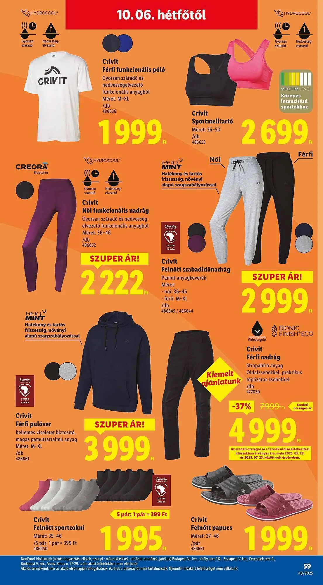 Katalógus Lidl akciós újság október 2.-tól október 8.-ig 2025. - Oldal 59