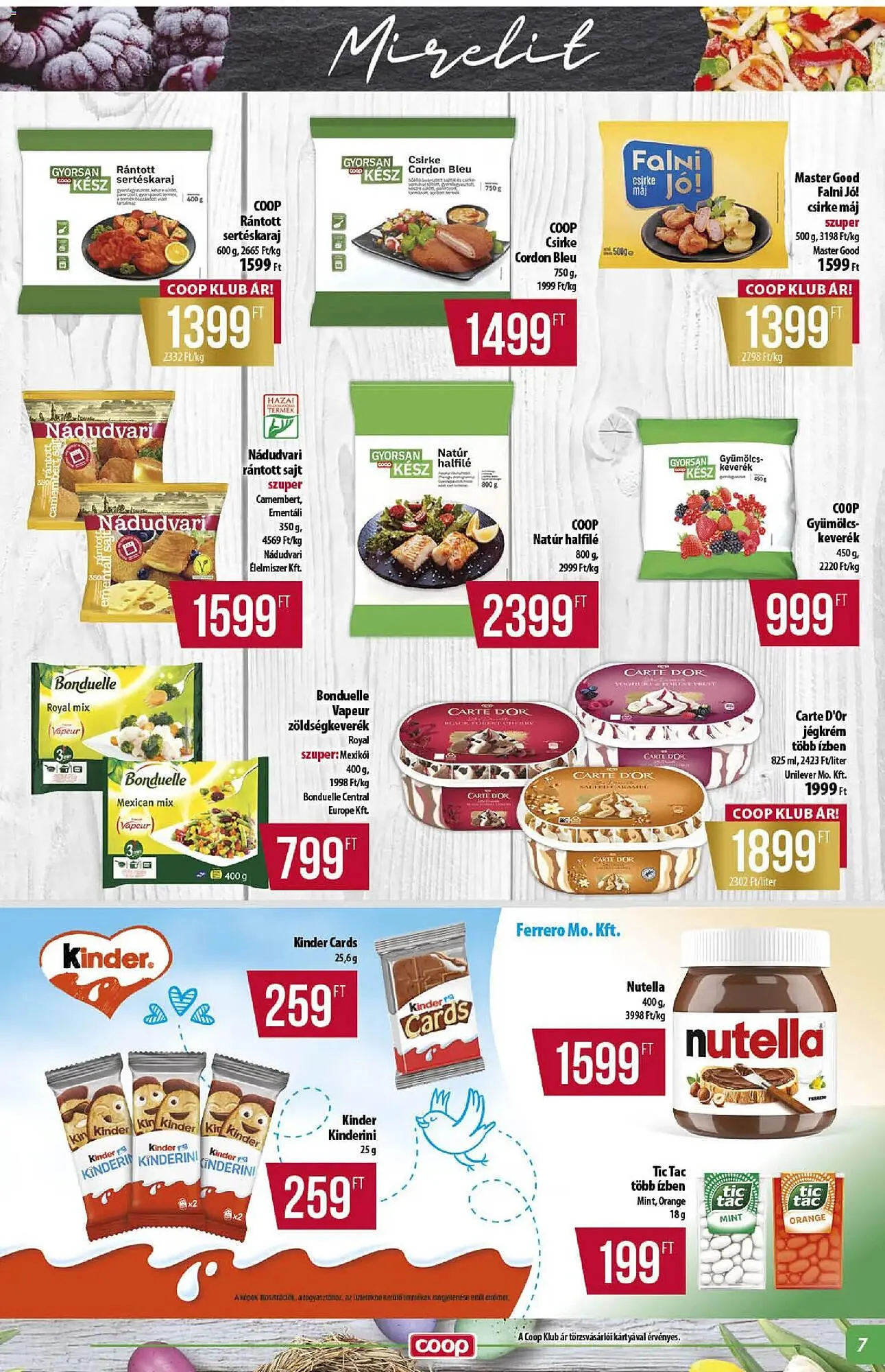 Katalógus Coop akciós újság március 26.-tól április 4.-ig 2026. - Oldal 7