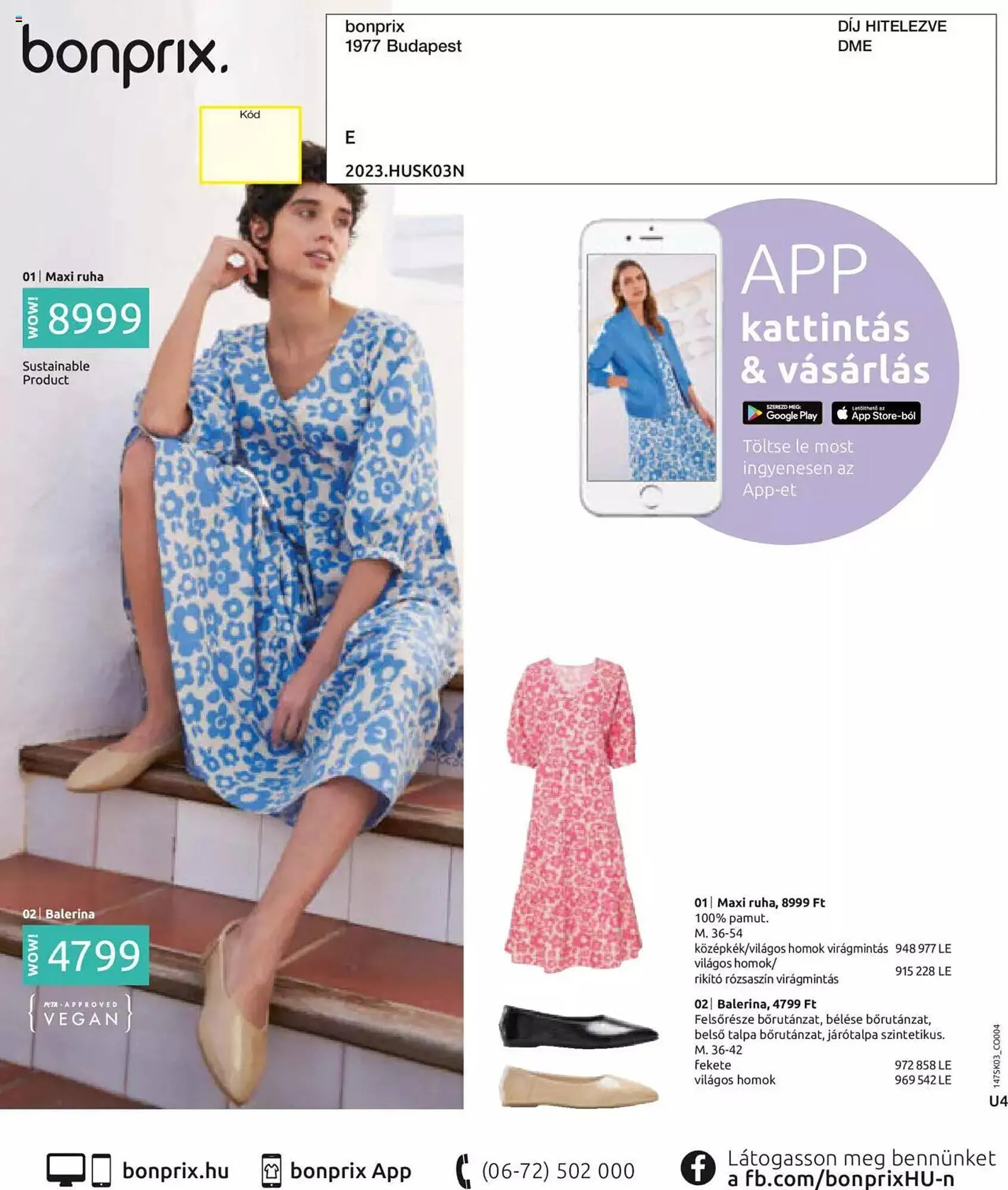 Katalógus Bonprix akciós újság március 6.-tól szeptember 6.-ig 2023. - Oldal 100