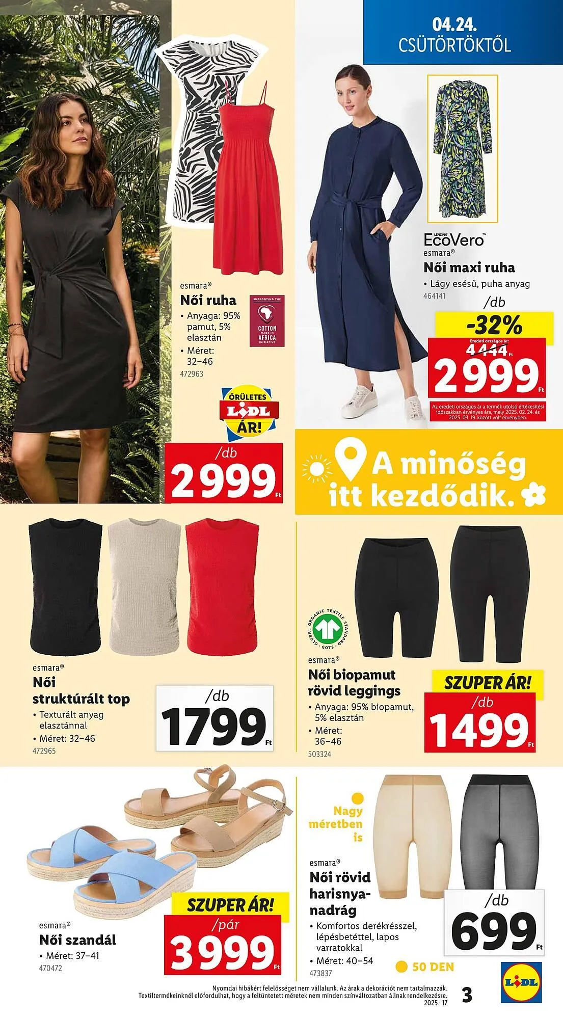 Katalógus Lidl akciós újság április 24.-tól április 29.-ig 2025. - Oldal 3