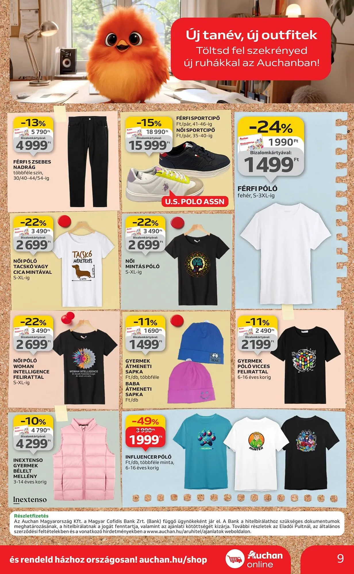 Katalógus Auchan akciós újság augusztus 21.-tól szeptember 10.-ig 2025. - Oldal 9