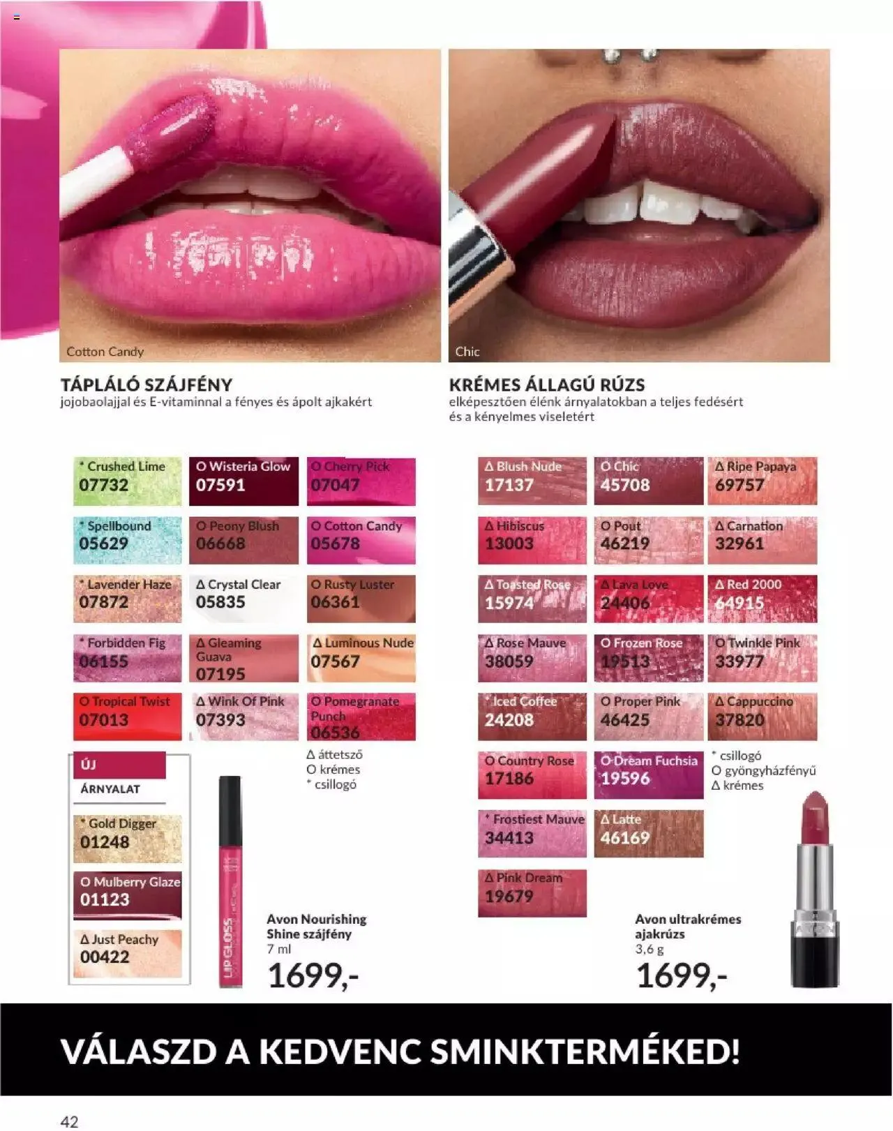 Katalógus Katalógus AVON 2023 Augusztus augusztus 1.-tól augusztus 31.-ig 2023. - Oldal 46