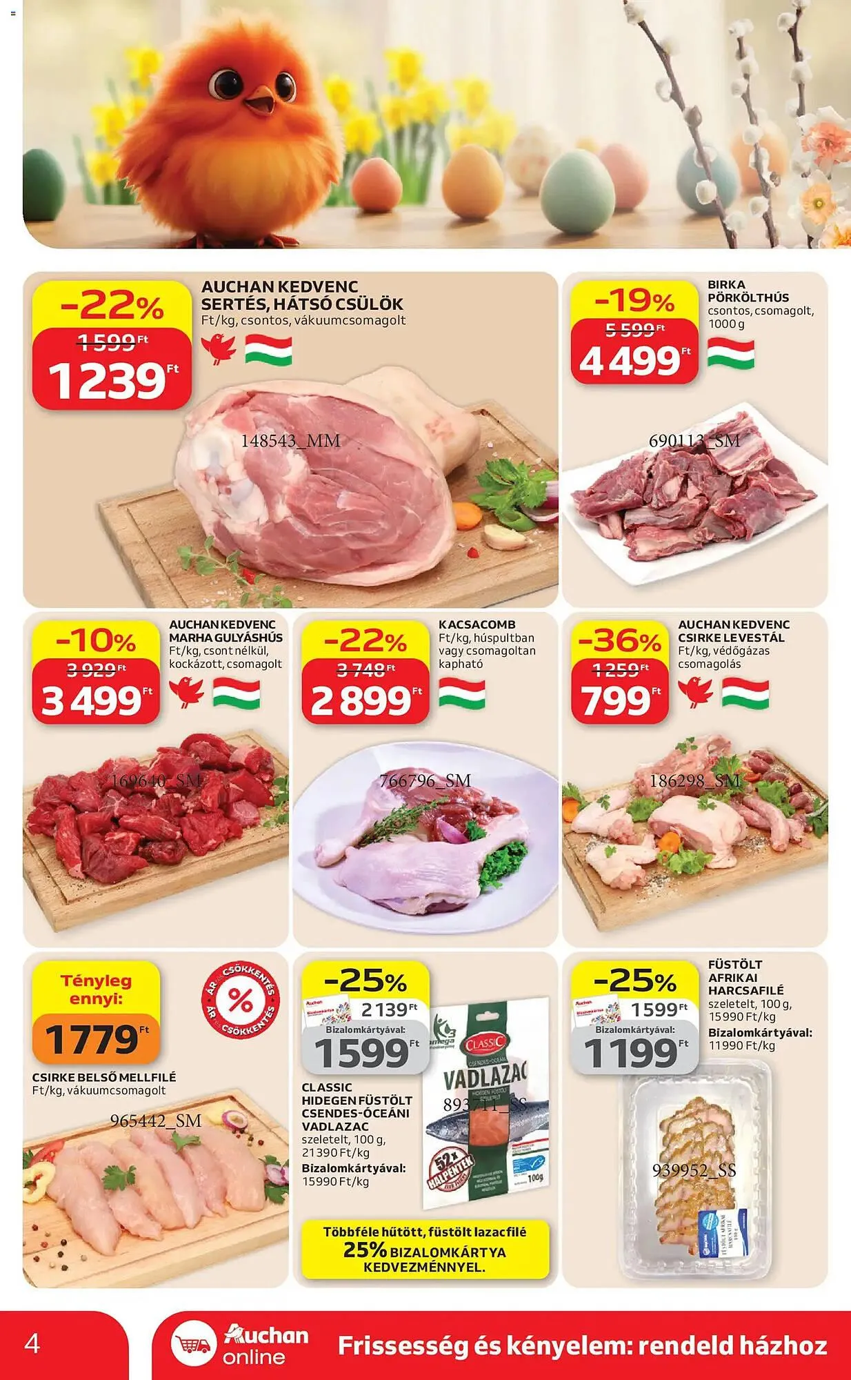 Katalógus Auchan akciós újság március 26.-tól április 8.-ig 2026. - Oldal 4