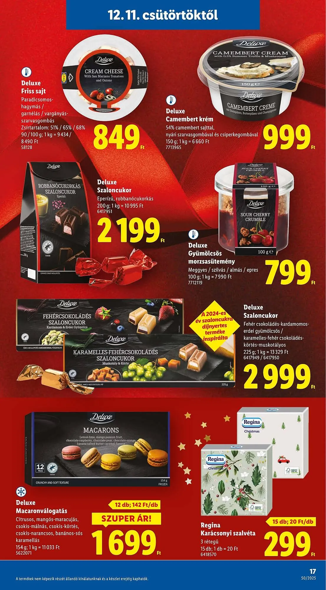 Katalógus Lidl akciós újság december 11.-tól december 17.-ig 2025. - Oldal 17