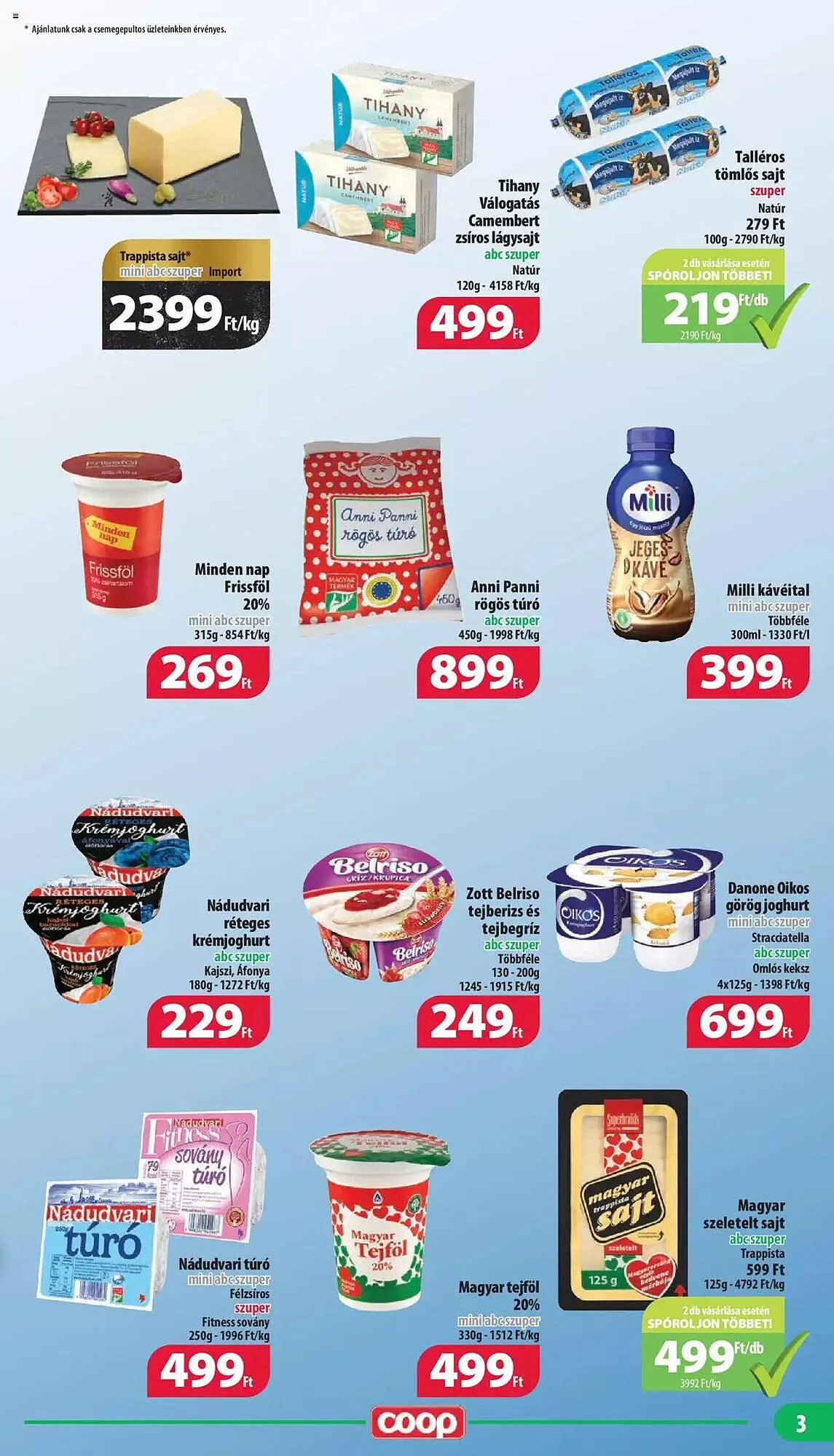 Katalógus Coop mini abc akciós újság szeptember 21.-tól október 4.-ig 2023. - Oldal 3