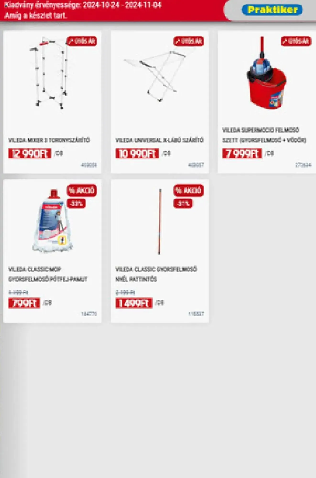 Katalógus Praktiker akciós újság október 24.-tól november 4.-ig 2024. - Oldal 21