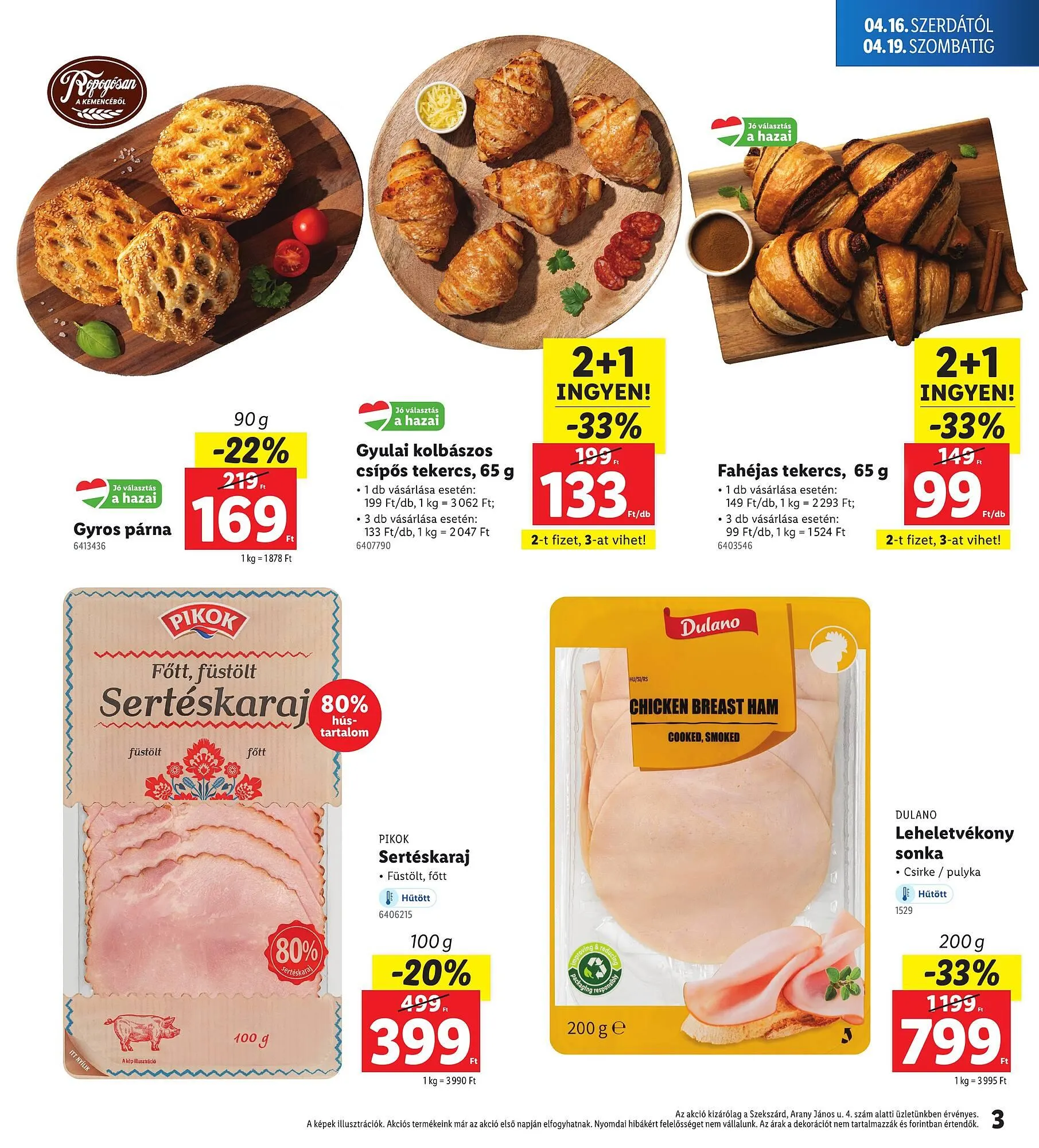 Katalógus Lidl akciós újság április 16.-tól április 19.-ig 2025. - Oldal 3