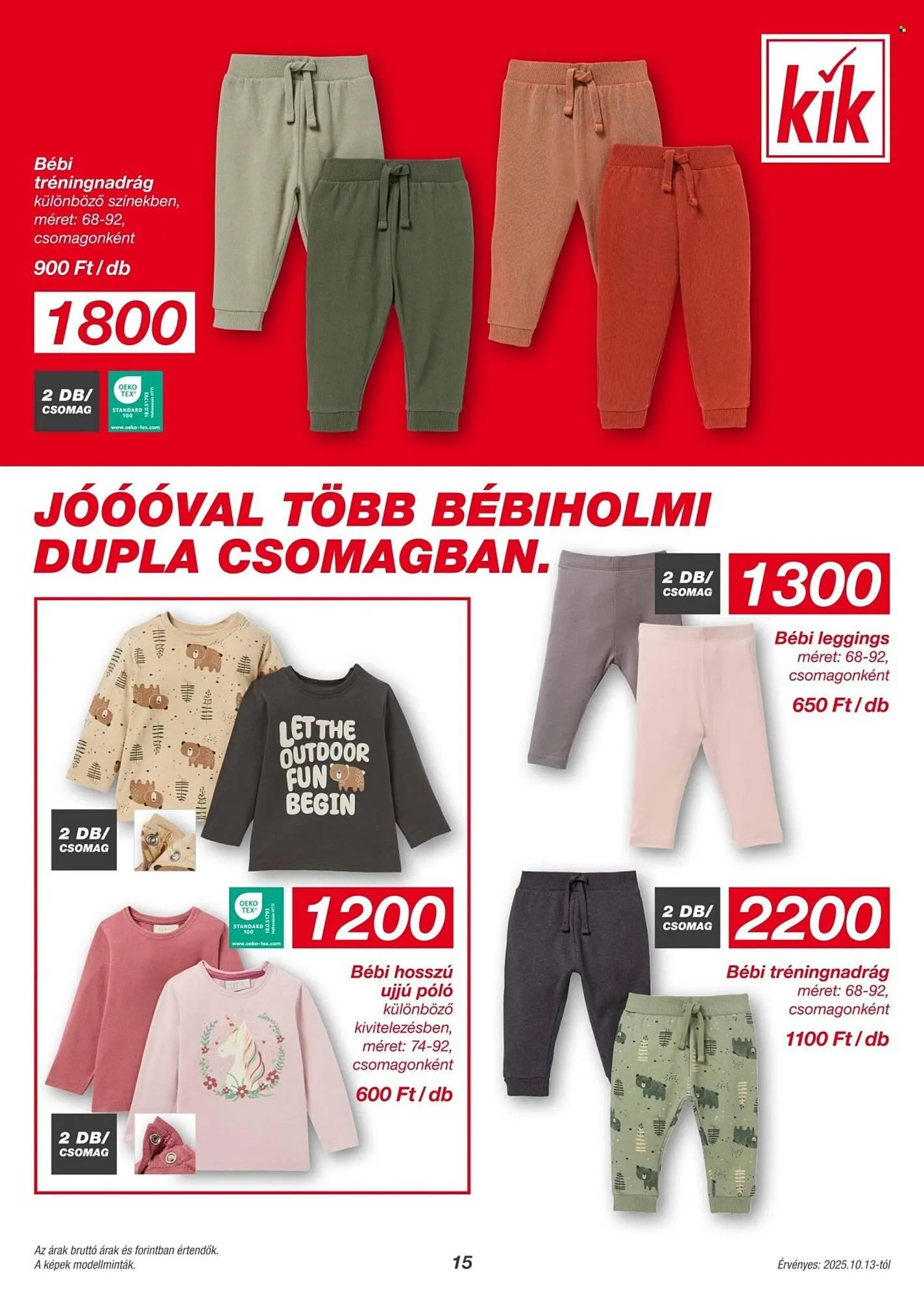 Katalógus Kik akciós újság október 9.-tól november 7.-ig 2025. - Oldal 15