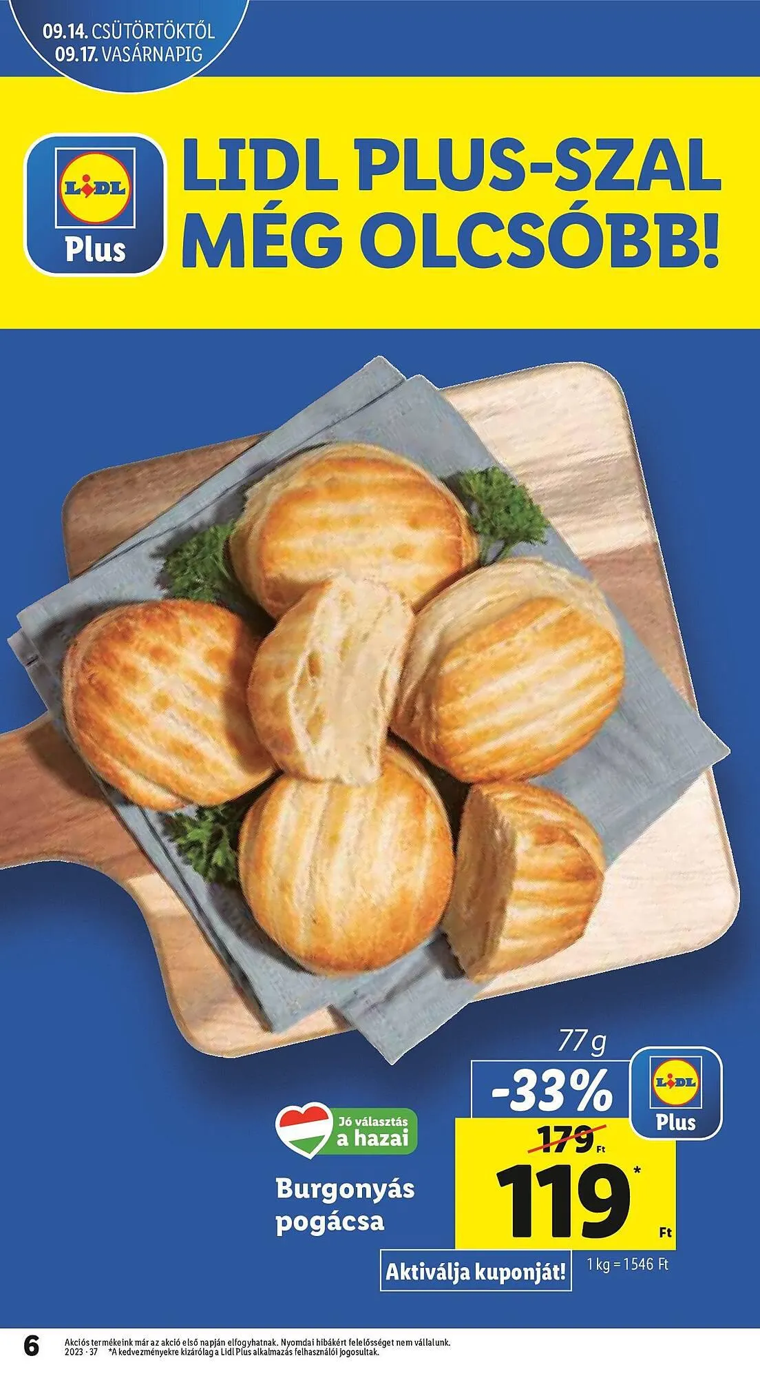 Katalógus Lidl akciós újság szeptember 14.-tól szeptember 20.-ig 2023. - Oldal 6