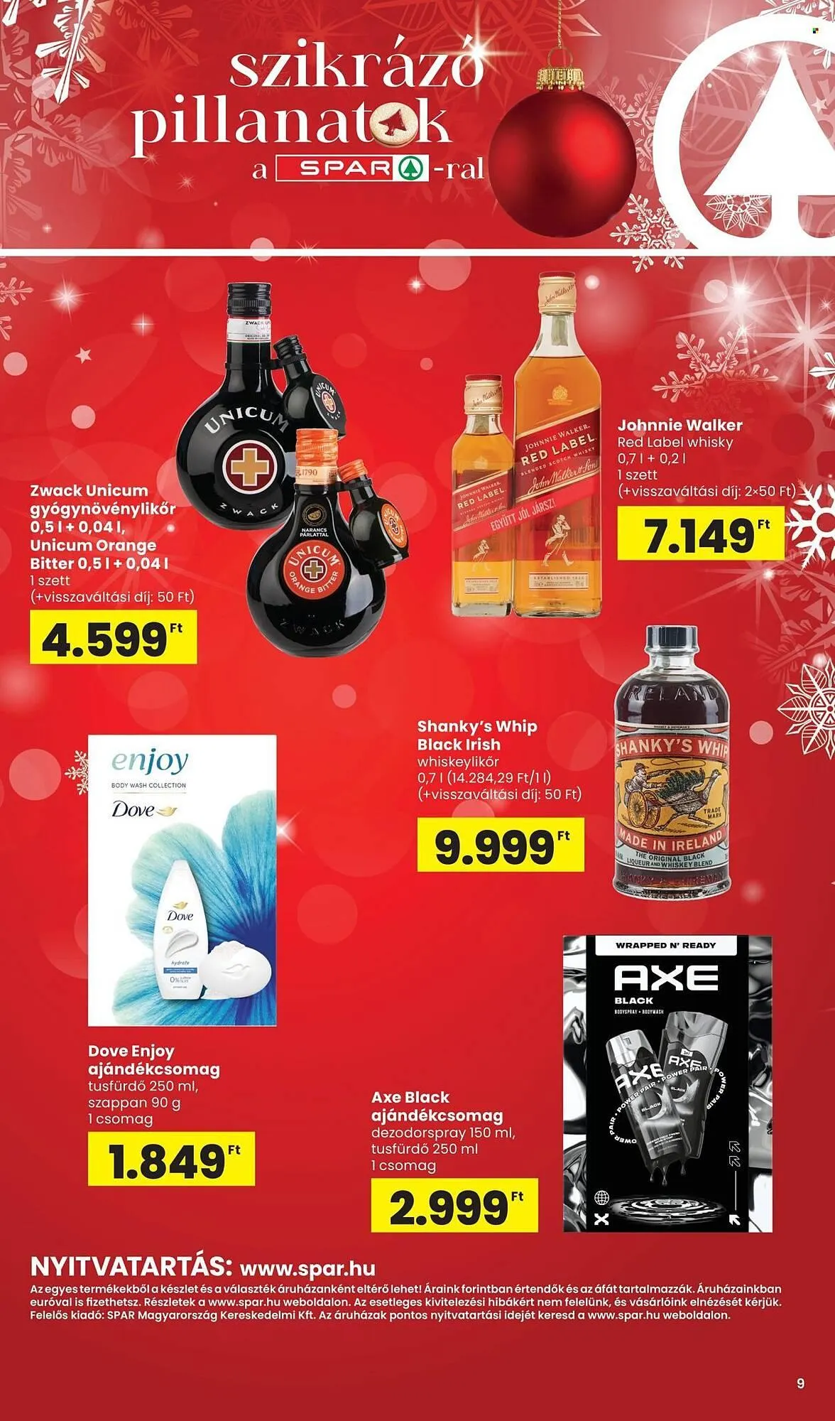 Katalógus Spar akciós újság november 6.-tól december 30.-ig 2025. - Oldal 9
