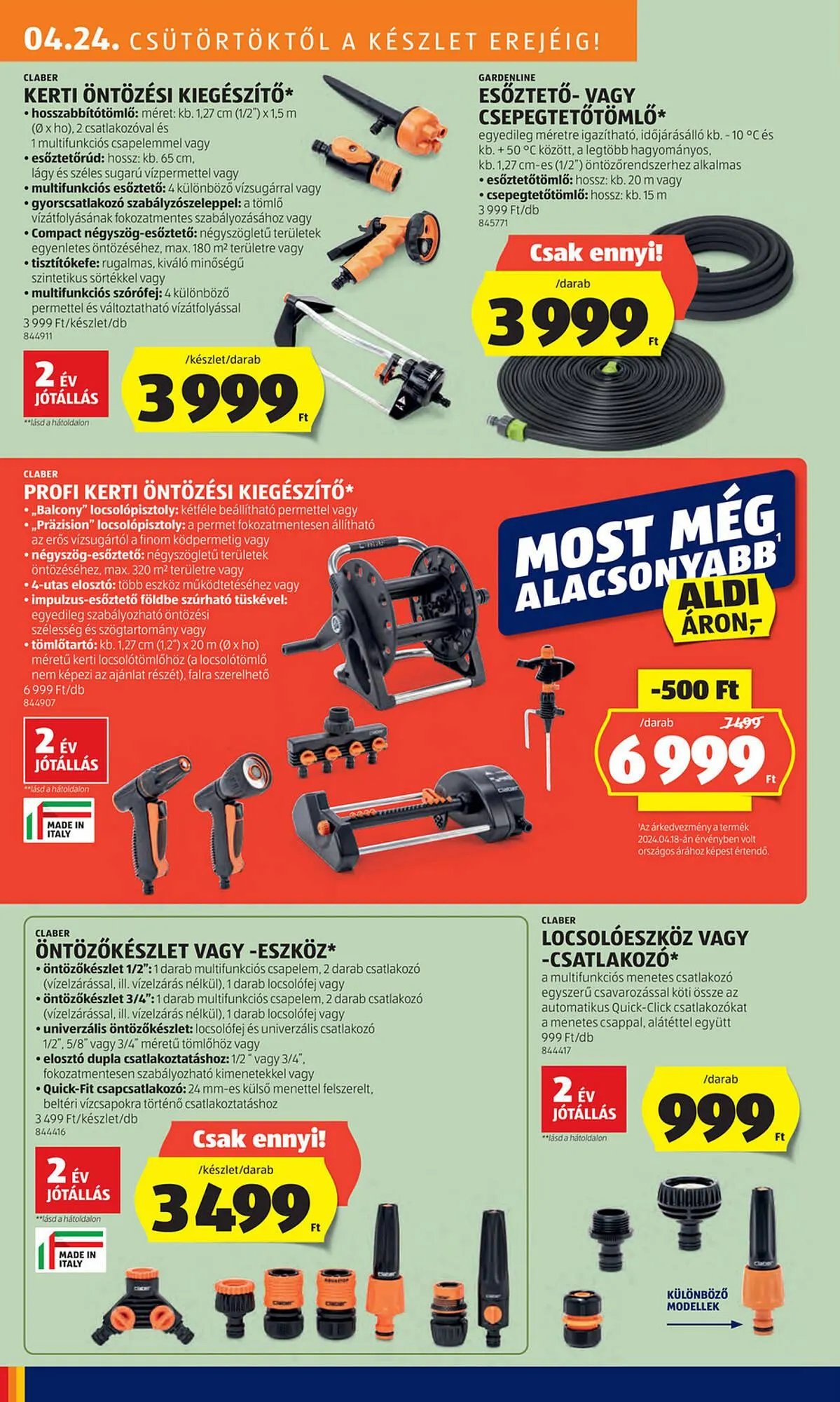 Katalógus ALDI akciós újság április 24.-tól április 29.-ig 2025. - Oldal 26