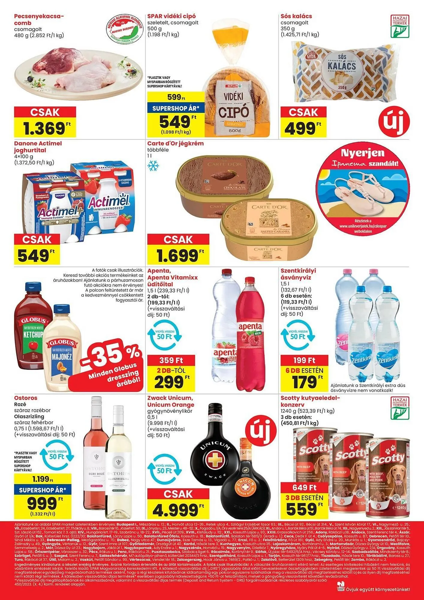 Katalógus Spar akciós újság április 10.-tól április 22.-ig 2025. - Oldal 2