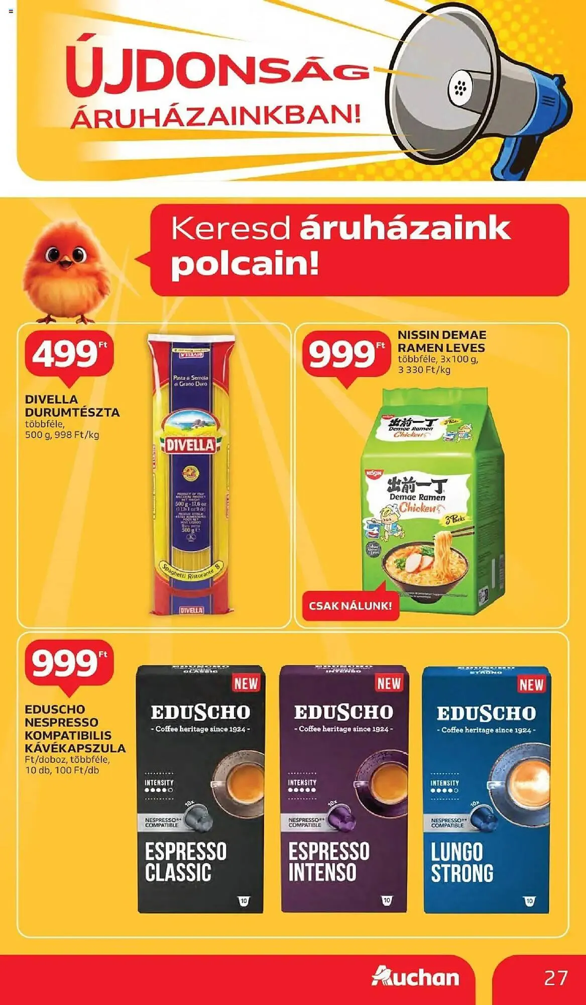 Katalógus Auchan akciós újság október 2.-tól október 8.-ig 2025. - Oldal 27