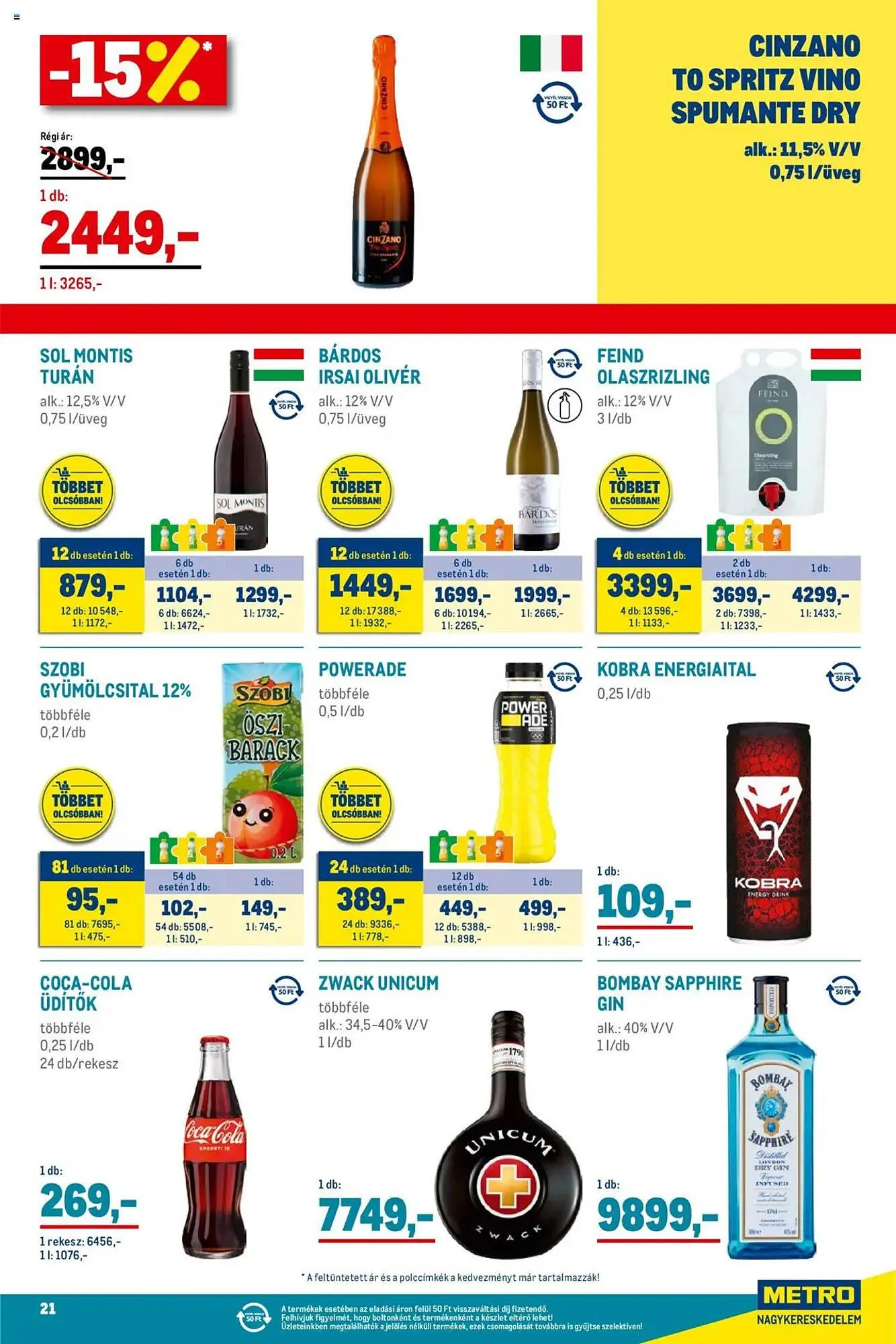 Katalógus Metro akciós újság augusztus 1.-tól augusztus 31.-ig 2025. - Oldal 21