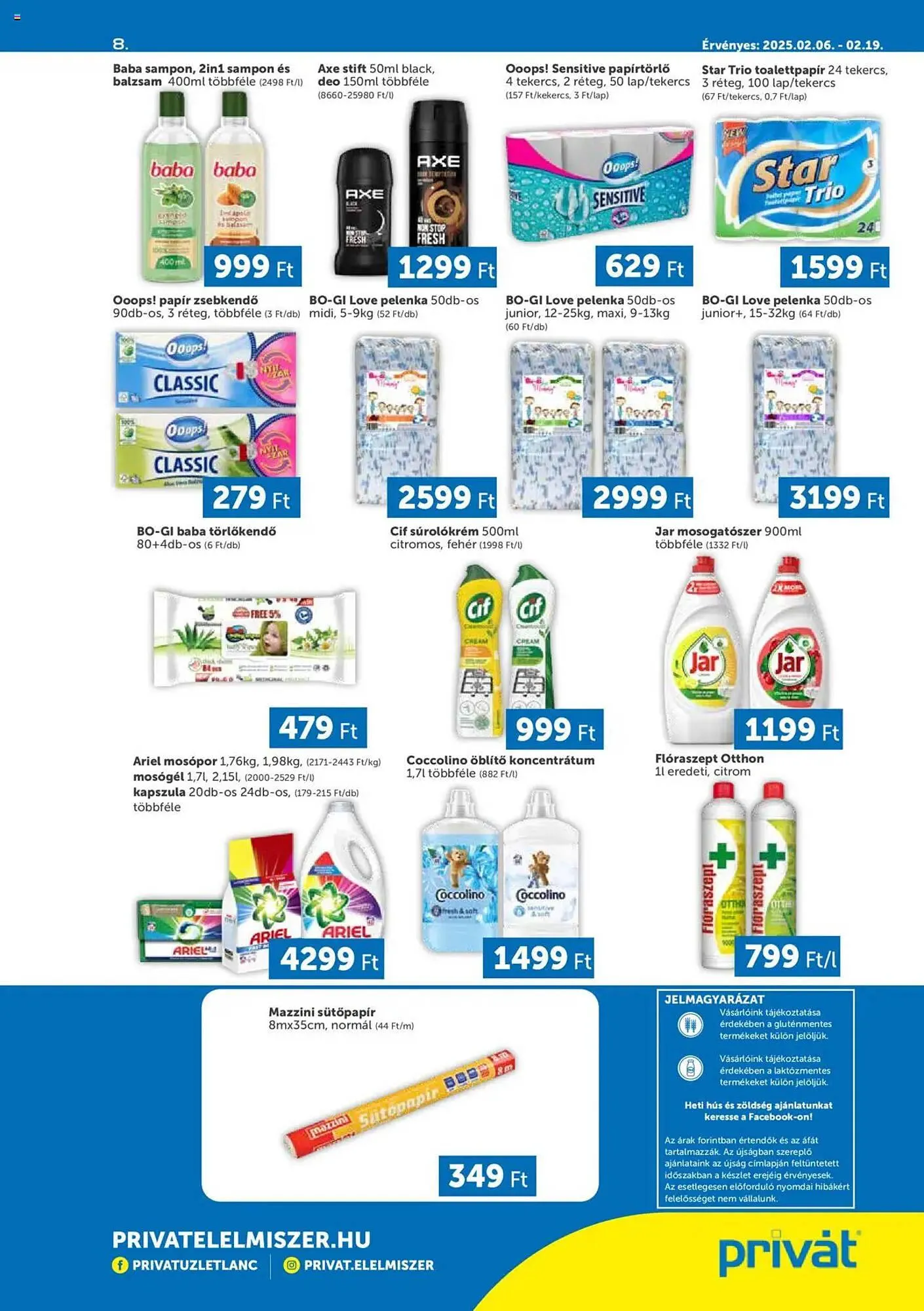 Katalógus PRIVÁT akciós újság február 6.-tól február 19.-ig 2025. - Oldal 8