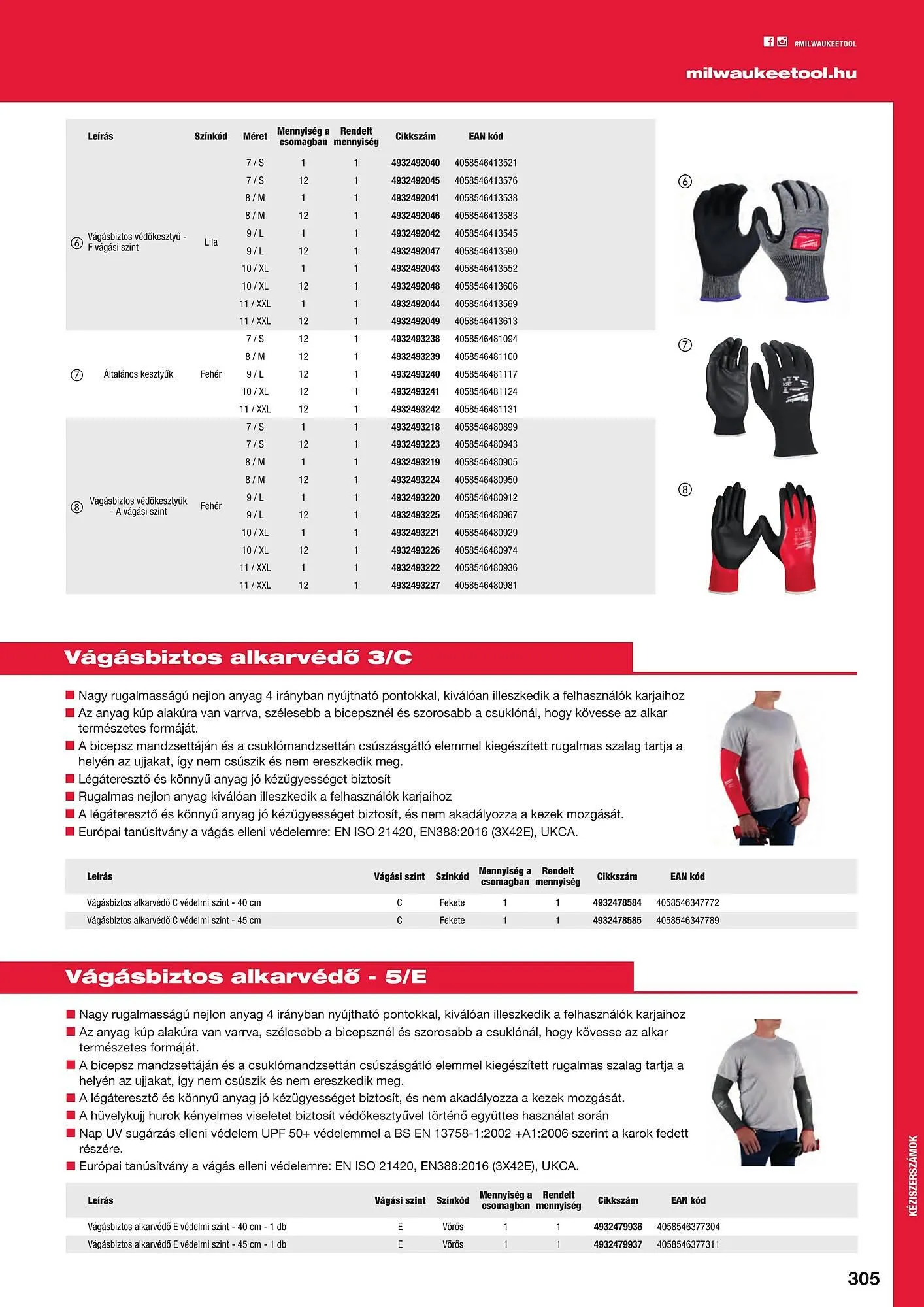 Katalógus Milwaukeetool akciós újság augusztus 14.-tól december 31.-ig 2024. - Oldal 305
