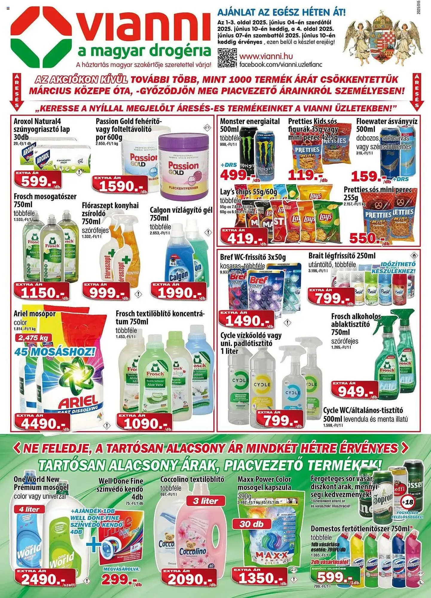 Vianni Drogéria akciós újság - 1