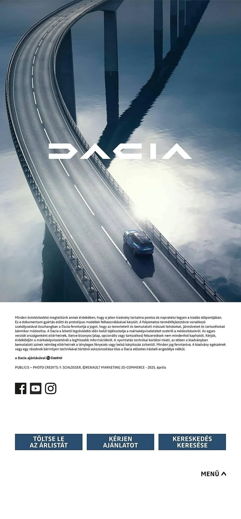 Katalógus Dacia akciós újság február 23.-tól december 29.-ig 2026. - Oldal 11