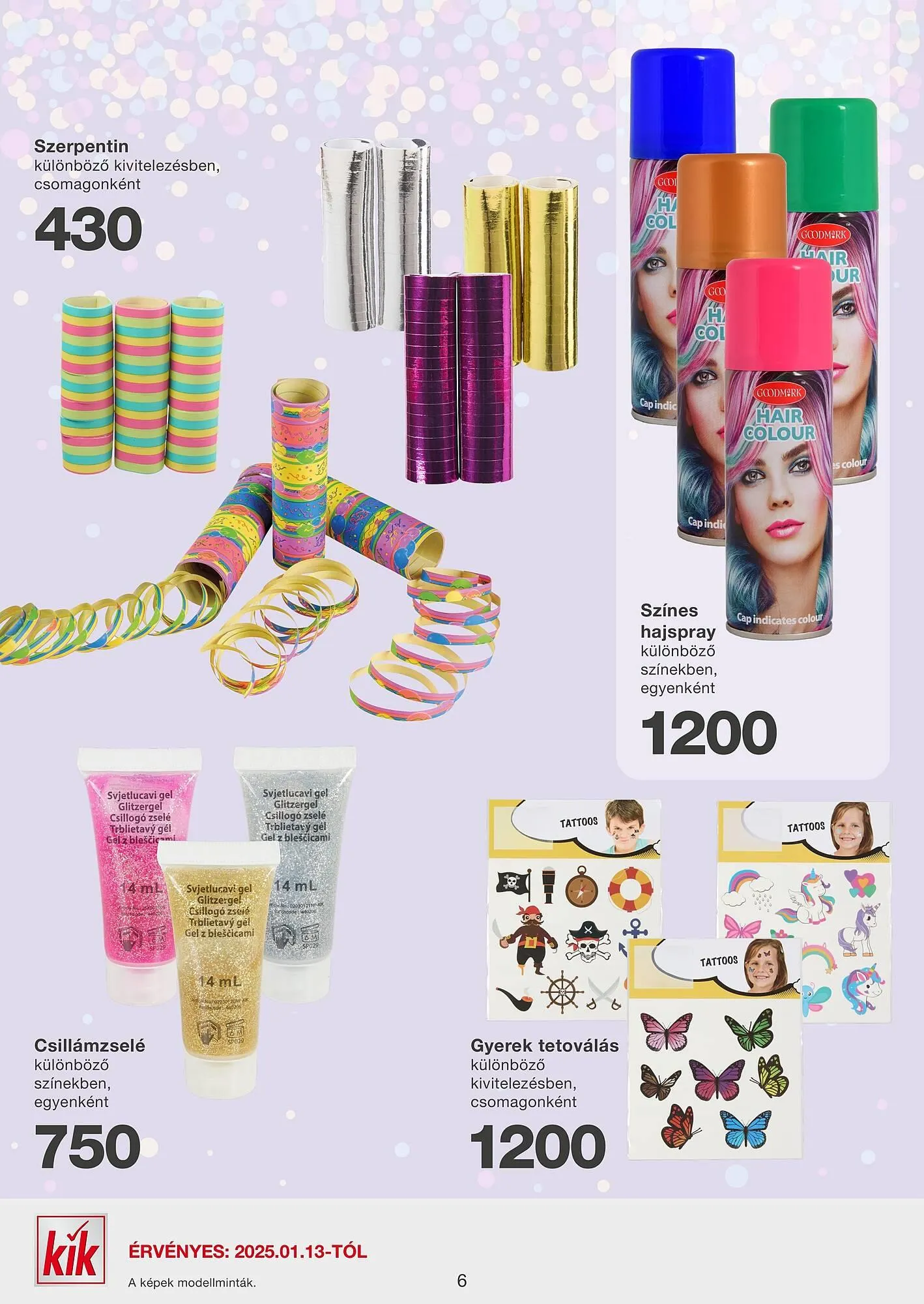 Katalógus Kik akciós újság január 13.-tól február 10.-ig 2025. - Oldal 6