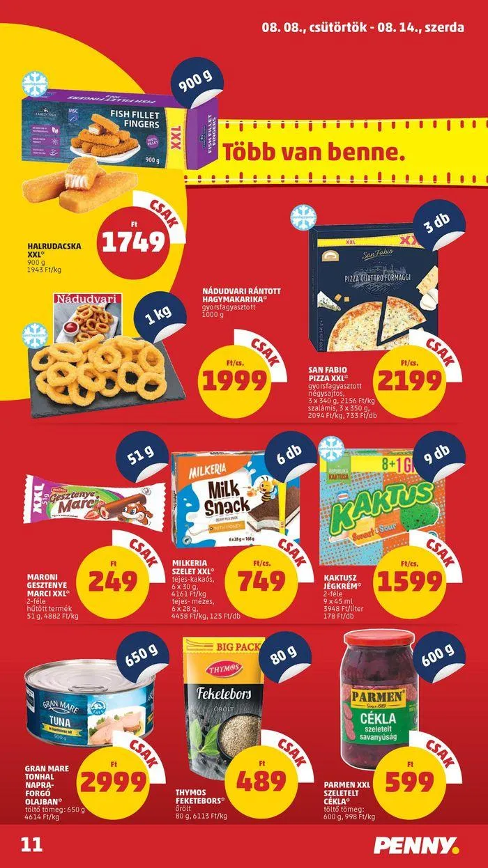 Katalógus Catalog PENNY 32. heti reklámújság augusztus 8.-tól augusztus 14.-ig 2024. - Oldal 13